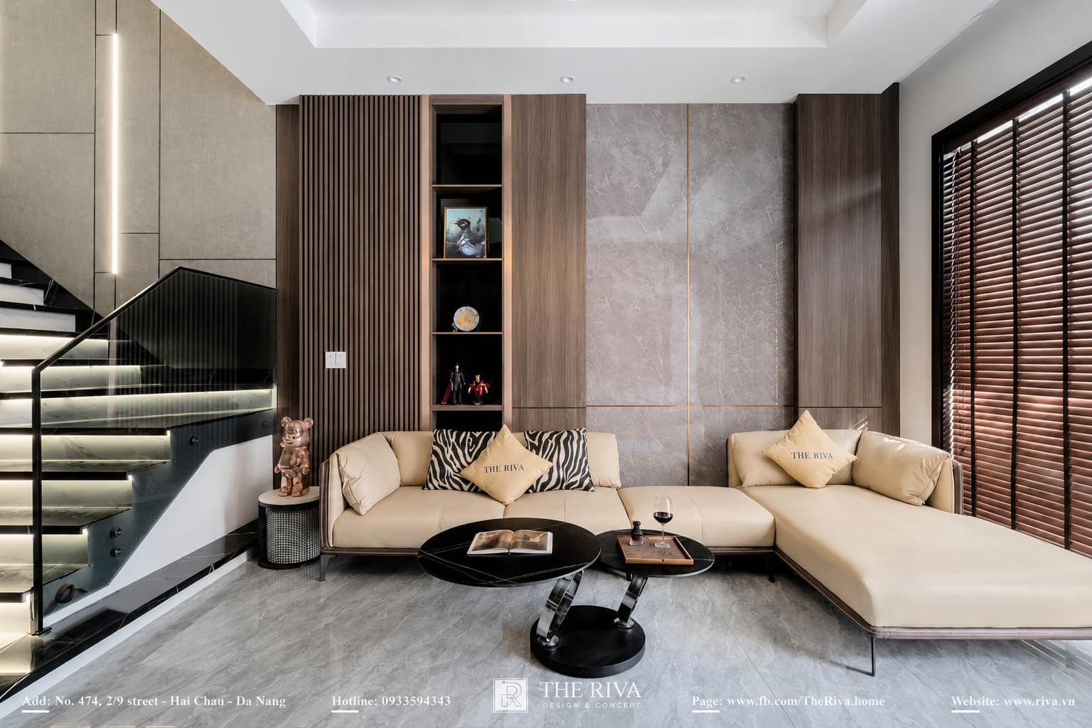 Thiết Kế Và Thi Công Trọn Gói Biệt Thự Hiện Đại RIVA LAND