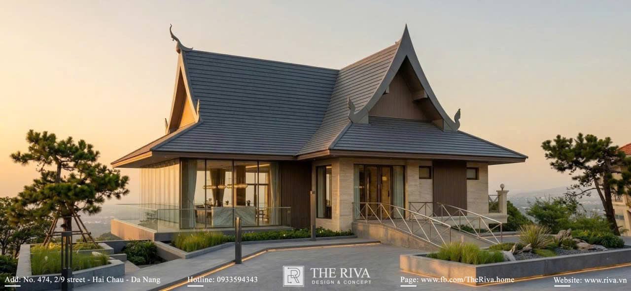 Thiết kế và cải tạo khách sạn kiến trúc Lào Xieng Khuang View