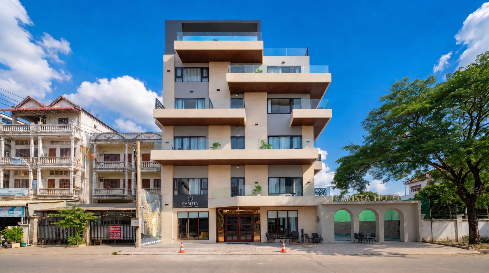 Thiết Kế Và Thi Công Trọn Gói Khách Sạn Carista Hotel