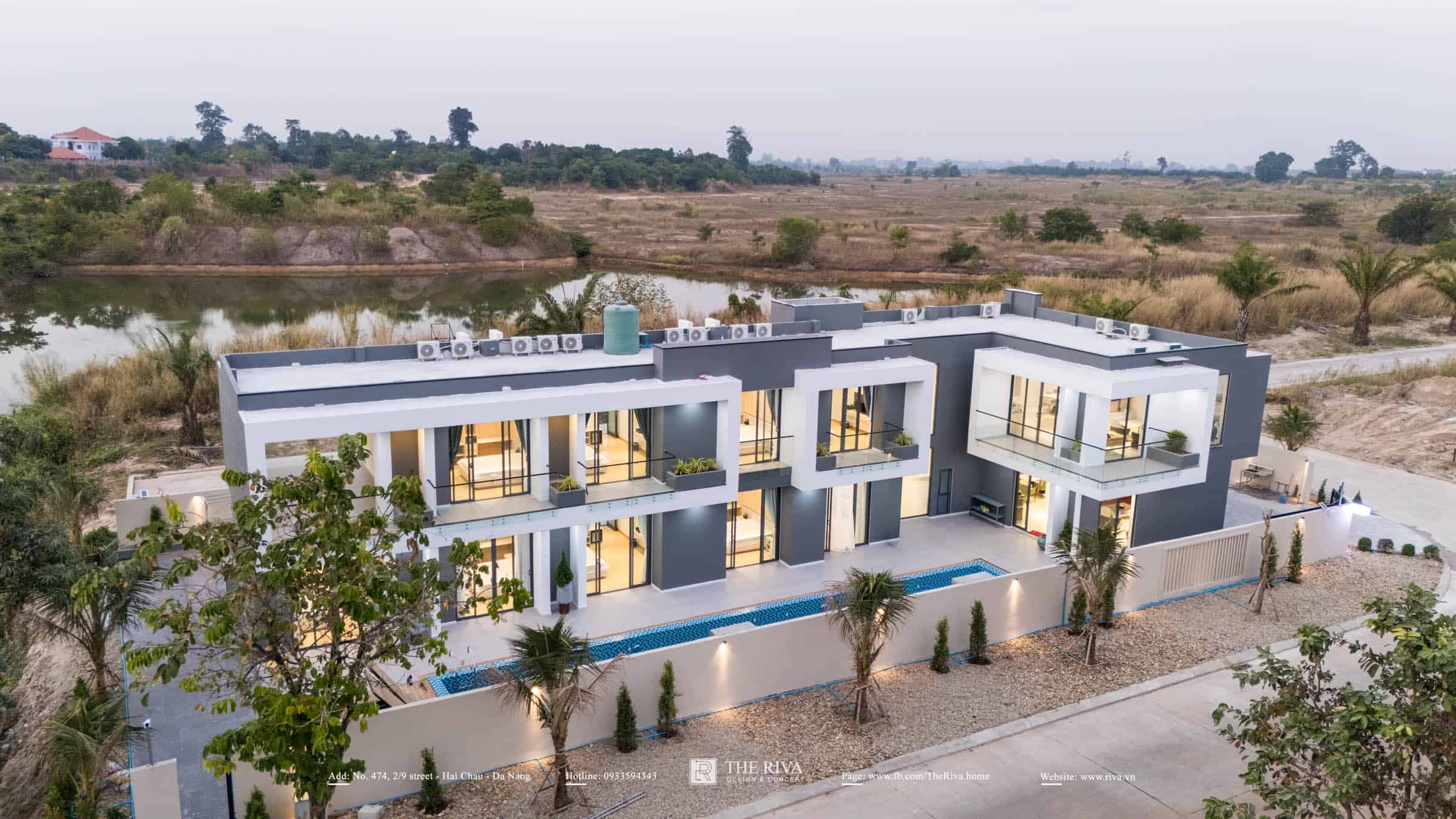 Thi Công Xây Dựng Và Nội Thất Trọn Gói Biệt Thự Hiện Đại Kim Villa - 12