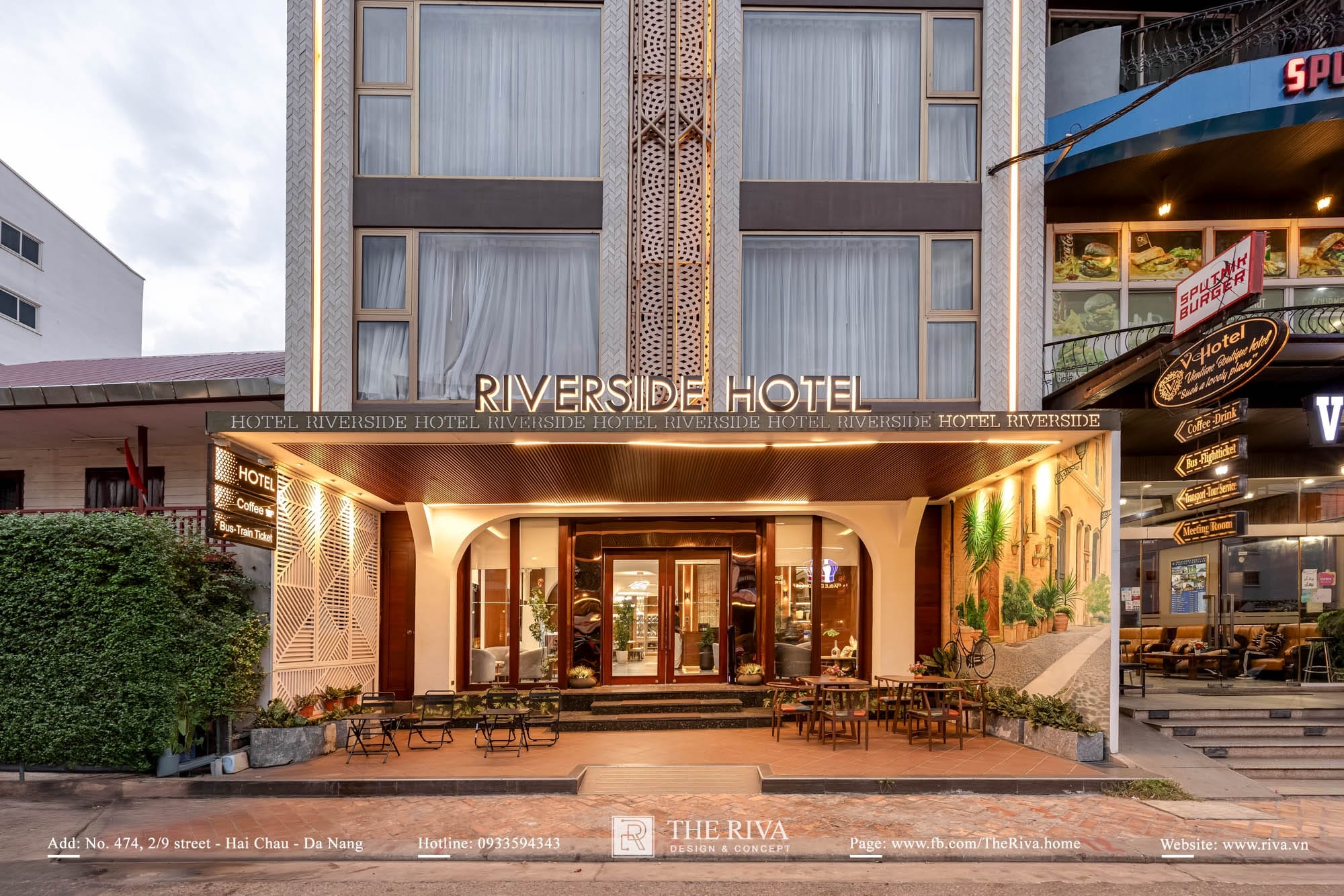 Thiết Kế Và Thi Công Khách Sạn RIVERSIDE Trọn Gói - 1