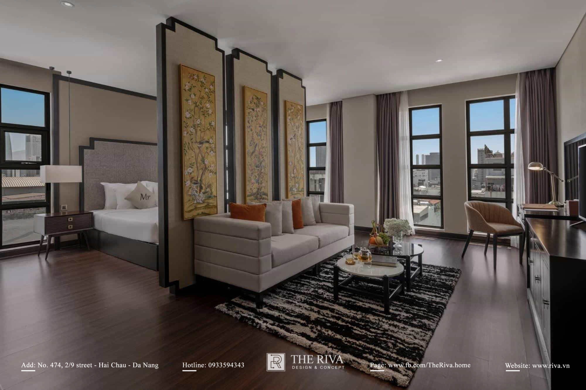 Thiết Kế Và Thi Công Trọn Gói Khách Sạn Tân Cổ Điển THE SANOUVA HOTEL - 14