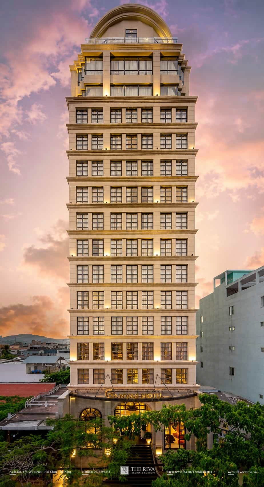 Thiết Kế Và Thi Công Trọn Gói Khách Sạn Tân Cổ Điển THE SANOUVA HOTEL - 1