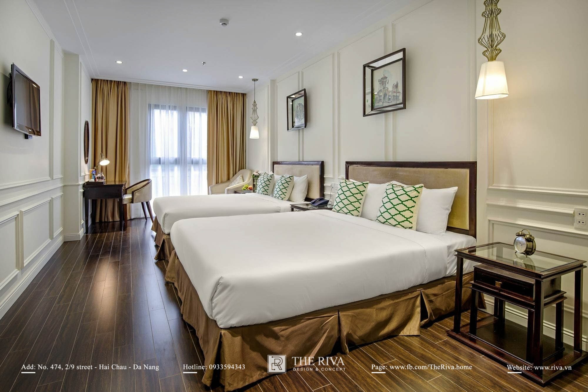 Thiết Kế Và Thi Công Trọn Gói Khách Sạn Cổ Điển THE HERRIOTT HOTEL & SUITE - 2