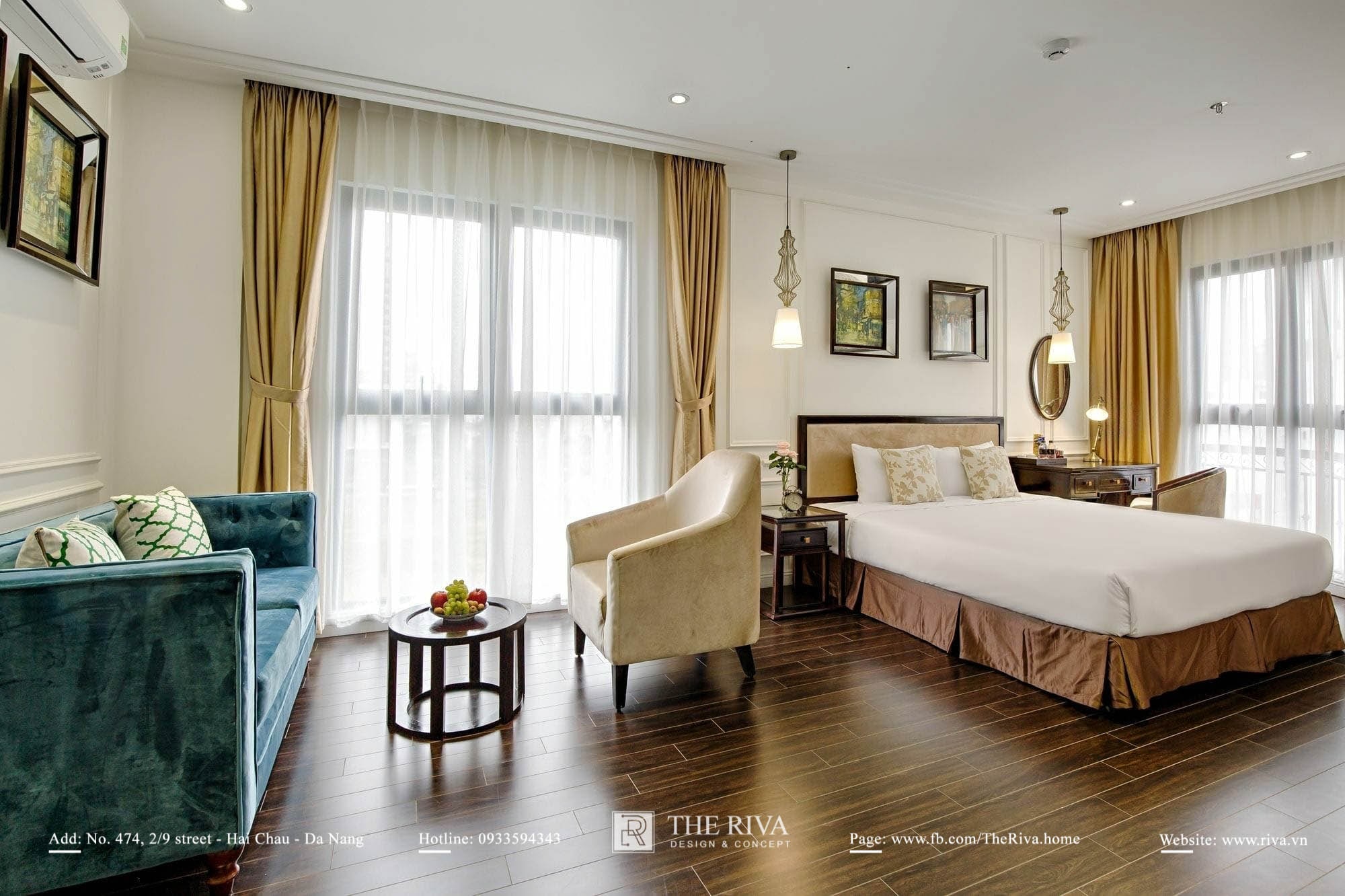 Thiết Kế Và Thi Công Trọn Gói Khách Sạn Cổ Điển THE HERRIOTT HOTEL & SUITE - 8