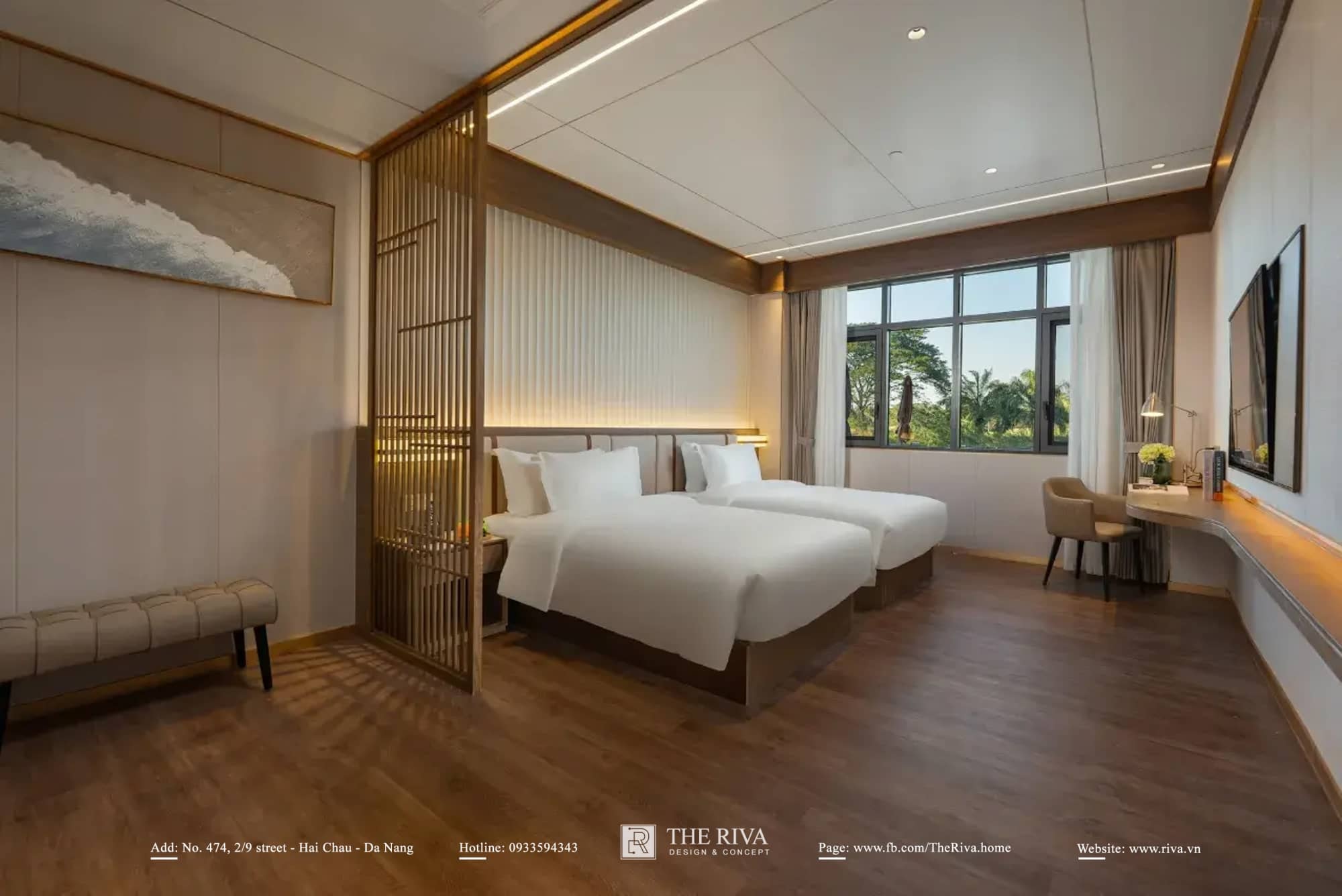 Thiết Kế Và Thi Công Trọn Gói Khách Sạn Hiện Đại JINFU VACATION HOTEL - 12