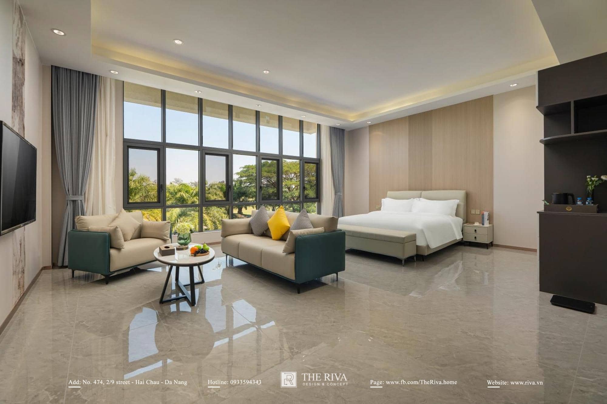 Thiết Kế Và Thi Công Trọn Gói Khách Sạn Hiện Đại JINFU VACATION HOTEL - 23