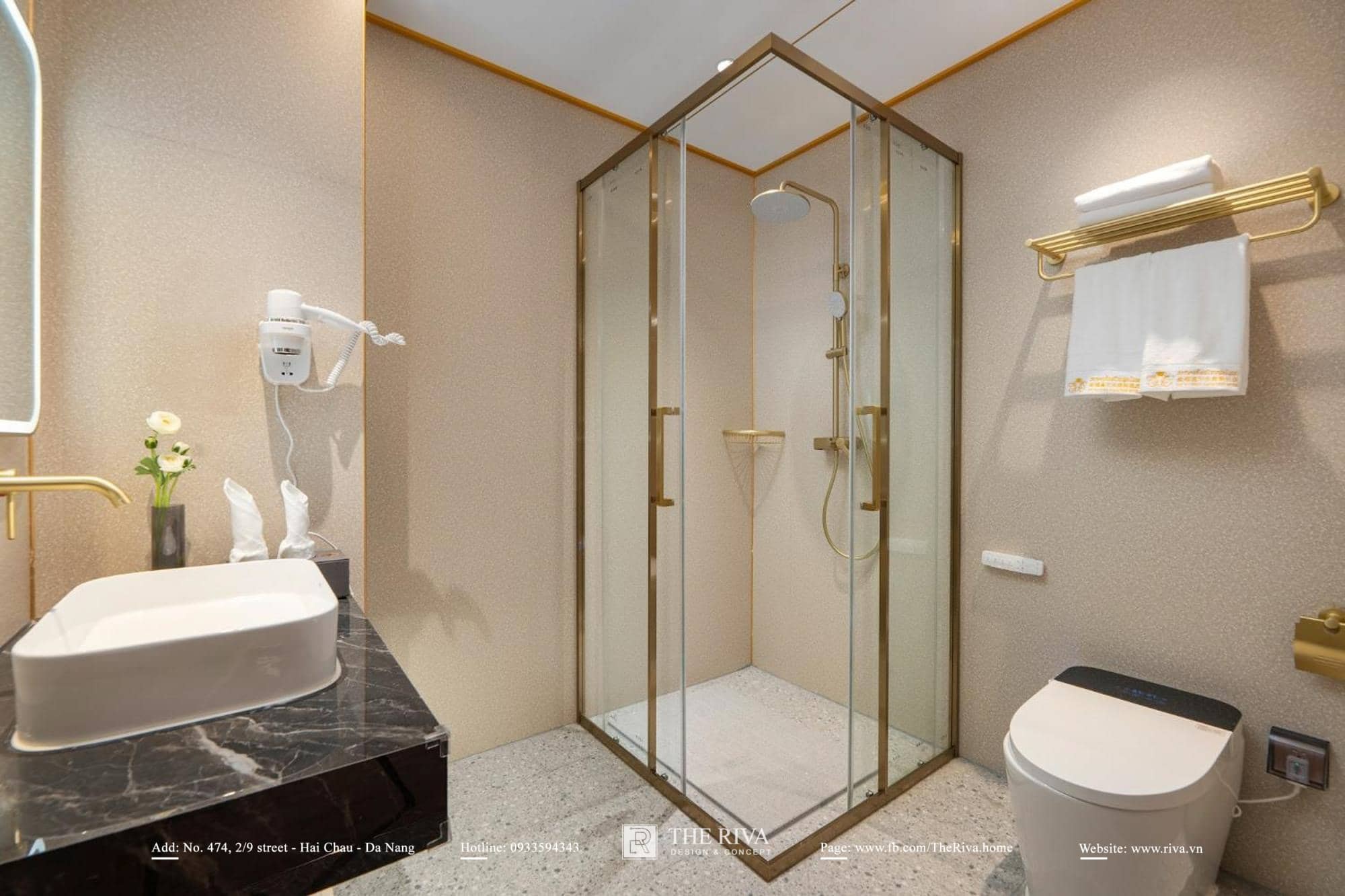 Thiết Kế Và Thi Công Trọn Gói Khách Sạn Hiện Đại JINFU VACATION HOTEL - 33