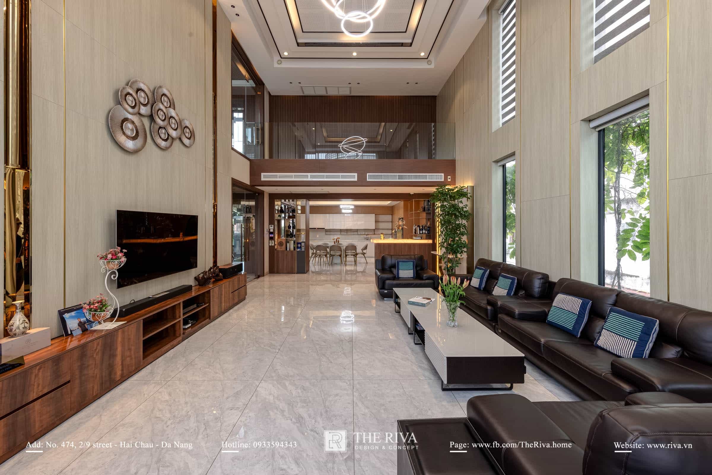 Thiết Kế Và Thi Công Trọn Gói Biệt Thự Hiện Đại Hoàng Anh Villa - 10