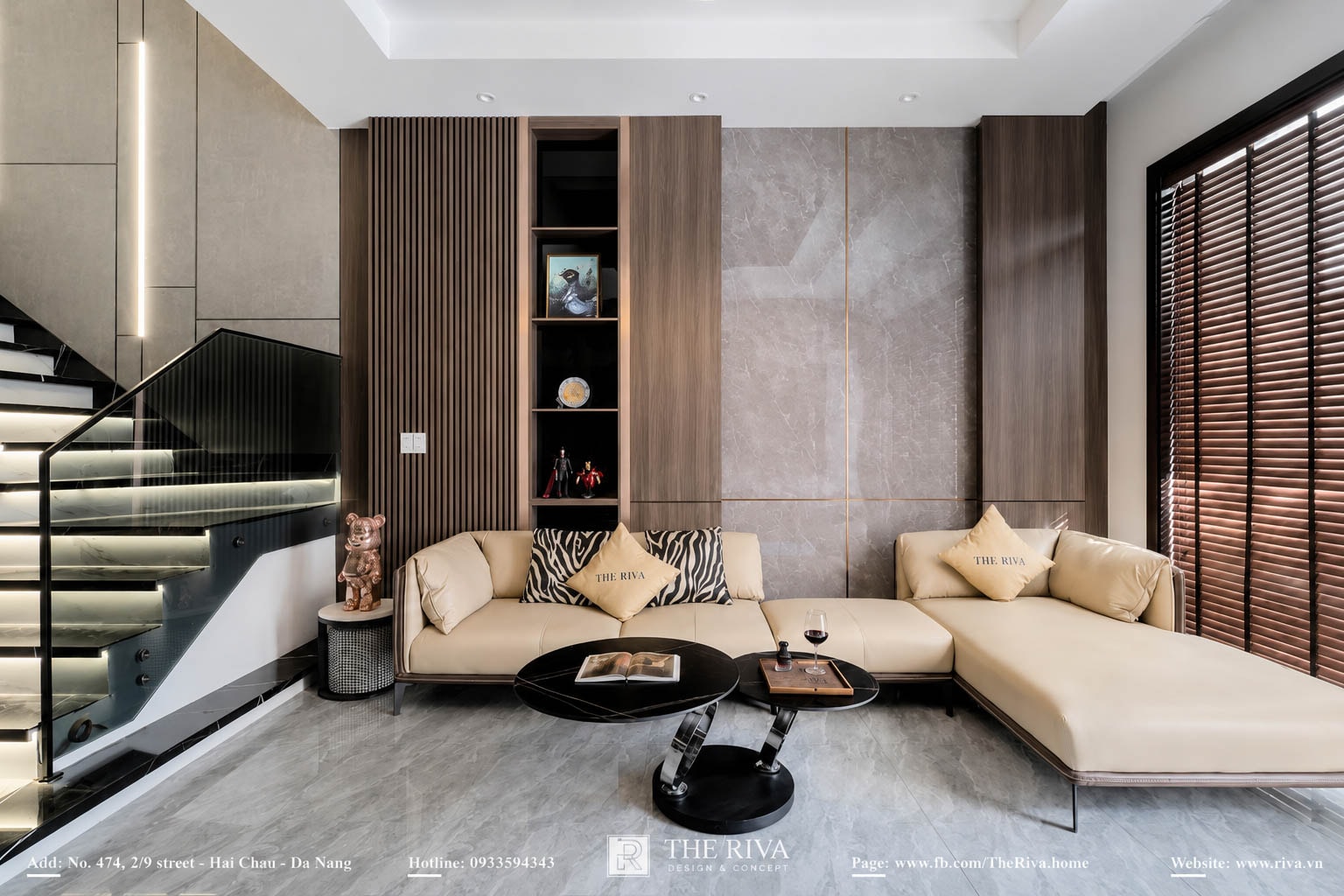 Thiết Kế Và Thi Công Trọn Gói Biệt Thự Hiện Đại RIVA LAND - 3