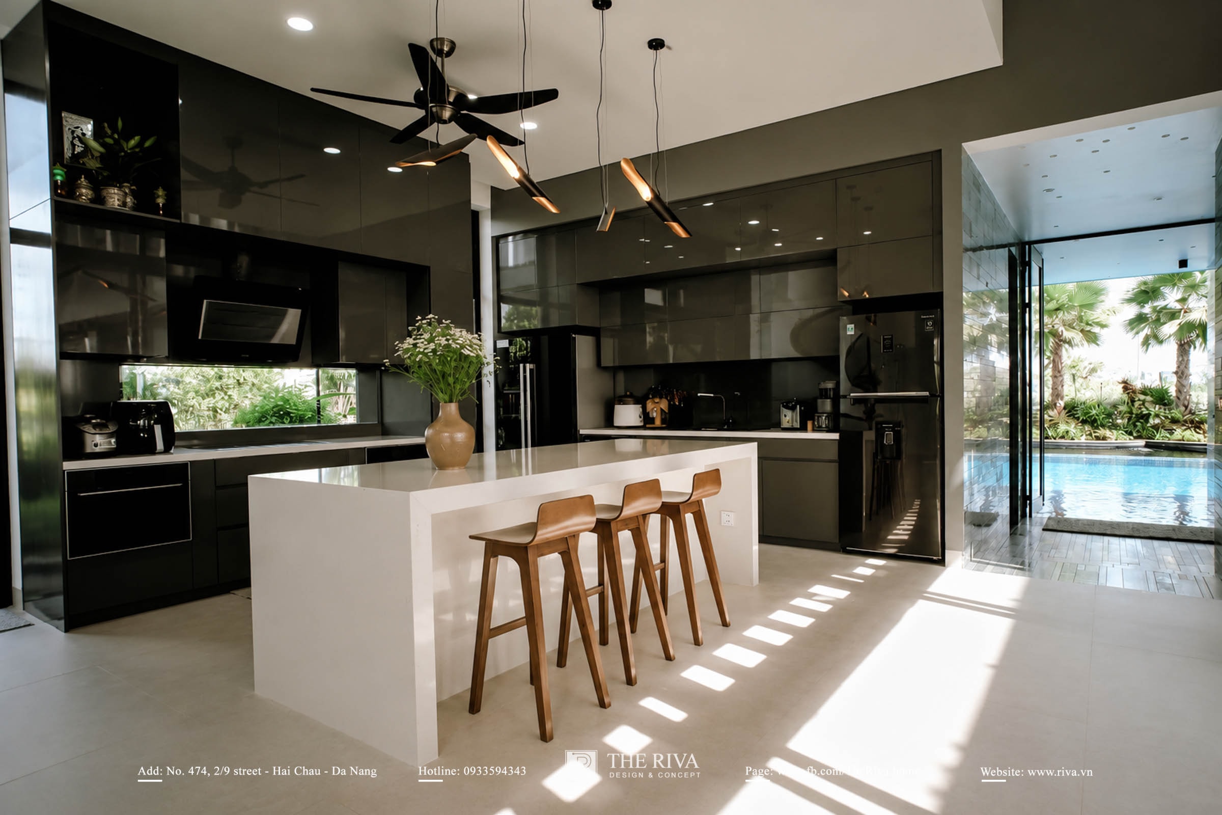 Thi Công Xây Dựng Và Nội Thất Trọn Gói Biệt Thự Hiện Đại Libellule Villa - 17