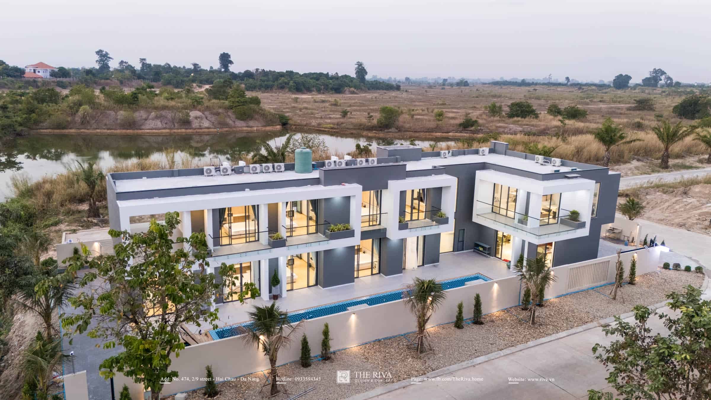 Thi Công Xây Dựng Và Nội Thất Trọn Gói Biệt Thự Hiện Đại Kim Villa - 12