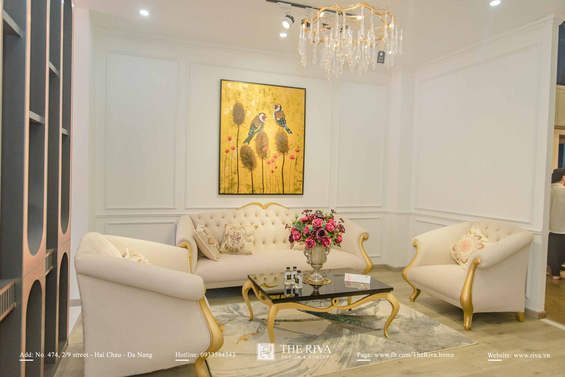 Thiết Kế Và Thi Công Trọn Gói Showroom THE RIVA Phong Cách Modern Classic Tại Đà Nẵng - 7