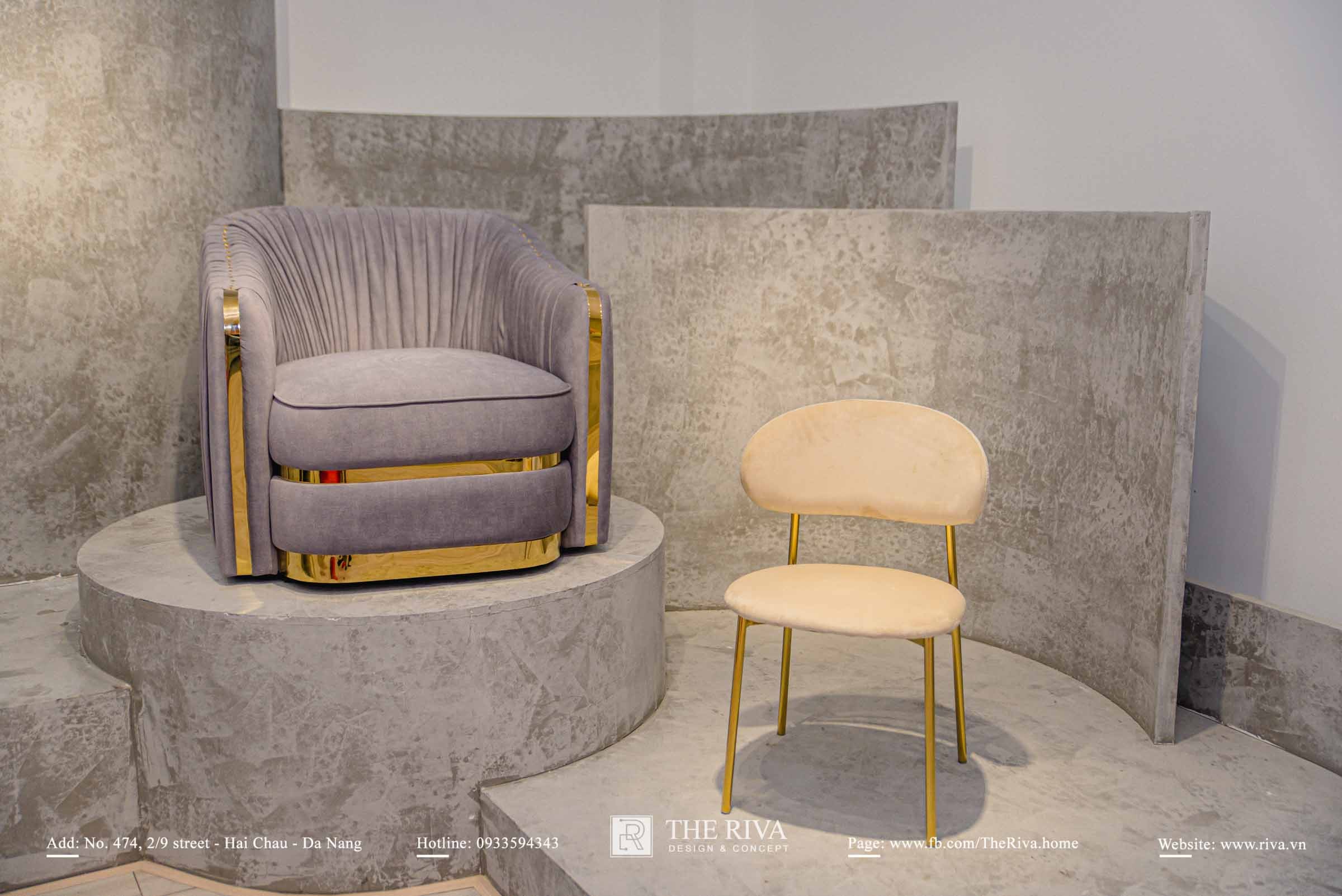Thiết Kế Và Thi Công Trọn Gói Showroom THE RIVA Phong Cách Modern Classic Tại Đà Nẵng - 9