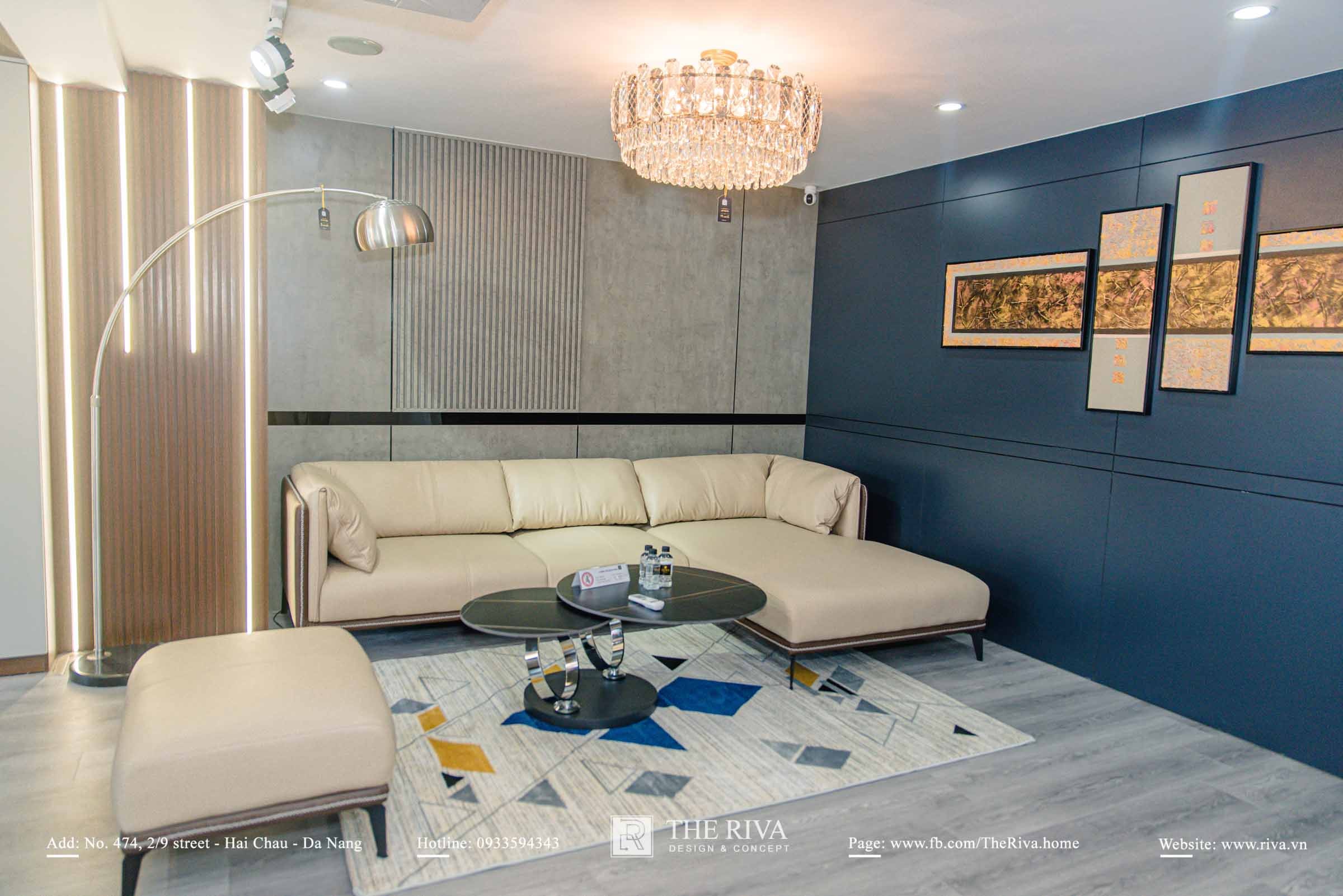Thiết Kế Và Thi Công Trọn Gói Showroom THE RIVA Phong Cách Modern Classic Tại Đà Nẵng - 12