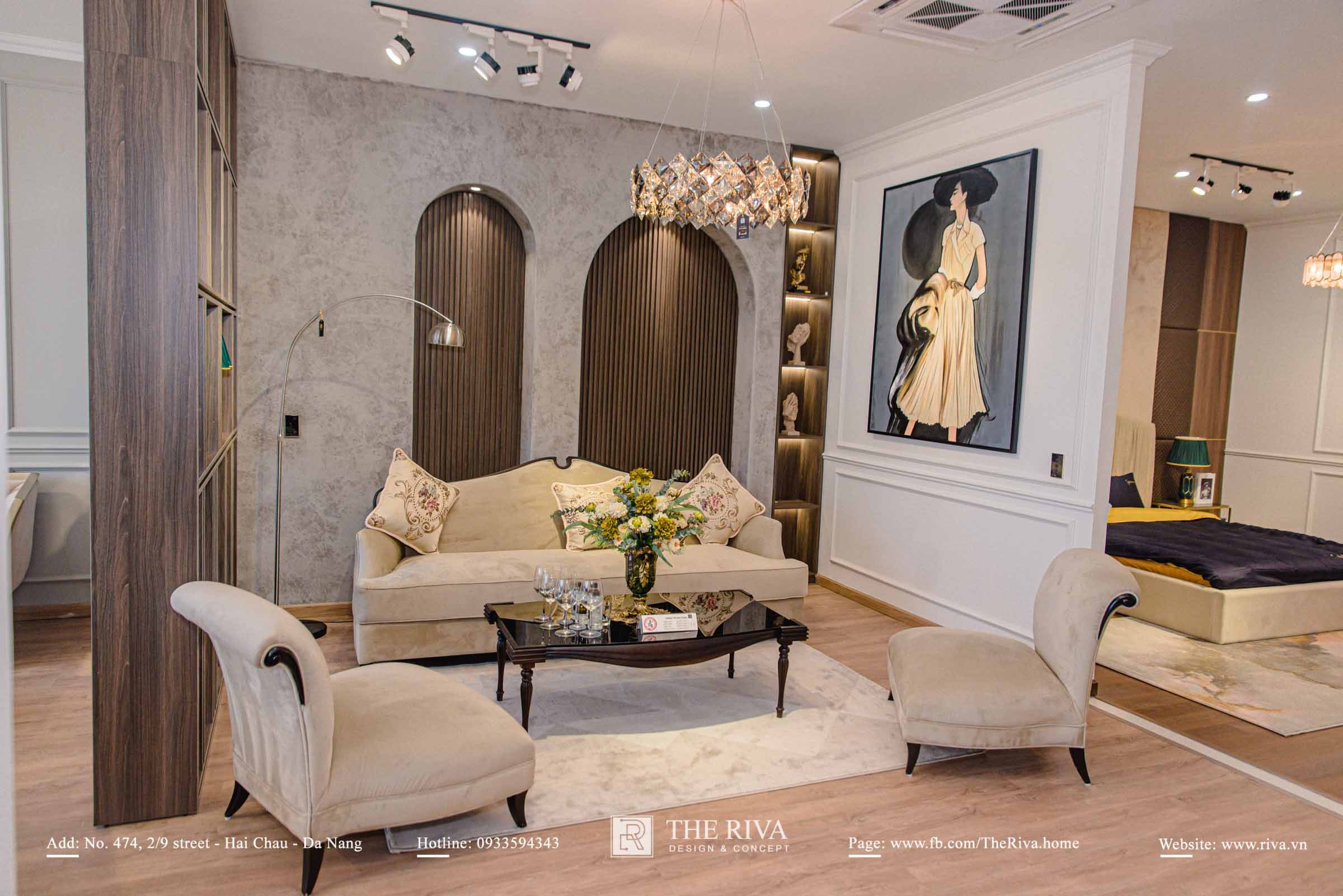 Thiết Kế Và Thi Công Trọn Gói Showroom THE RIVA Phong Cách Modern Classic Tại Đà Nẵng - 41