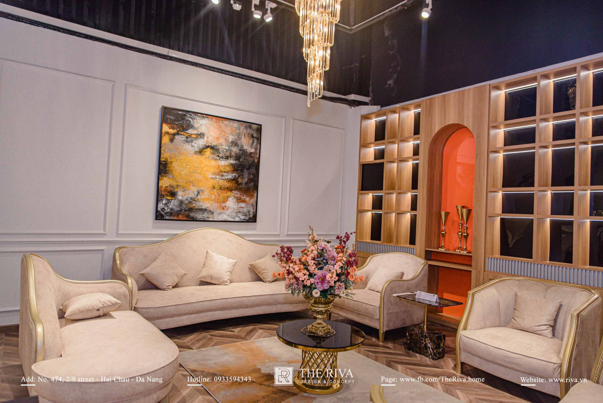 Thiết Kế Và Thi Công Trọn Gói Showroom THE RIVA Phong Cách Modern Classic Tại Đà Nẵng - 51