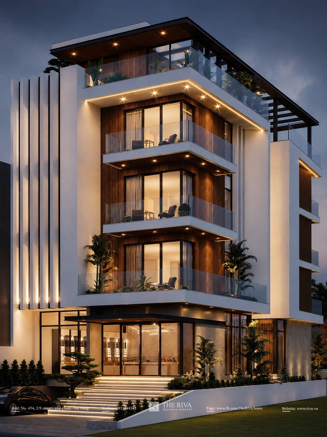 Design of a Mixed-Use Residential and Jewelry Retail Complex: Truong Chinh Jewelry