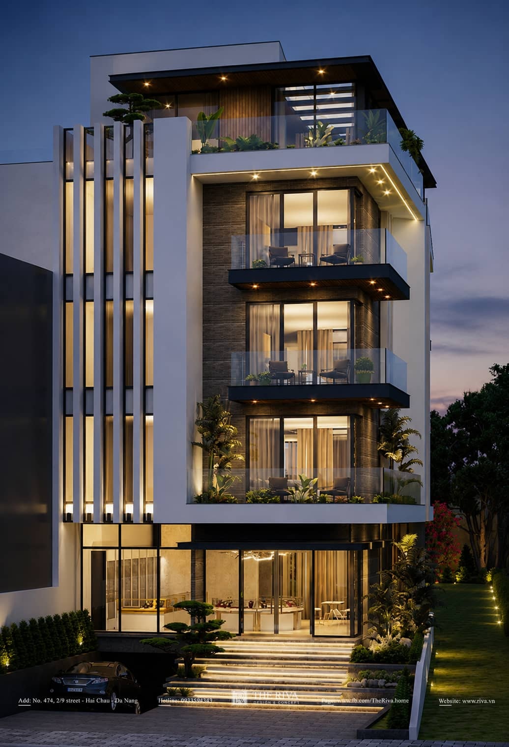 Design of a Mixed-Use Residential and Jewelry Retail Complex: Truong Chinh Jewelry
