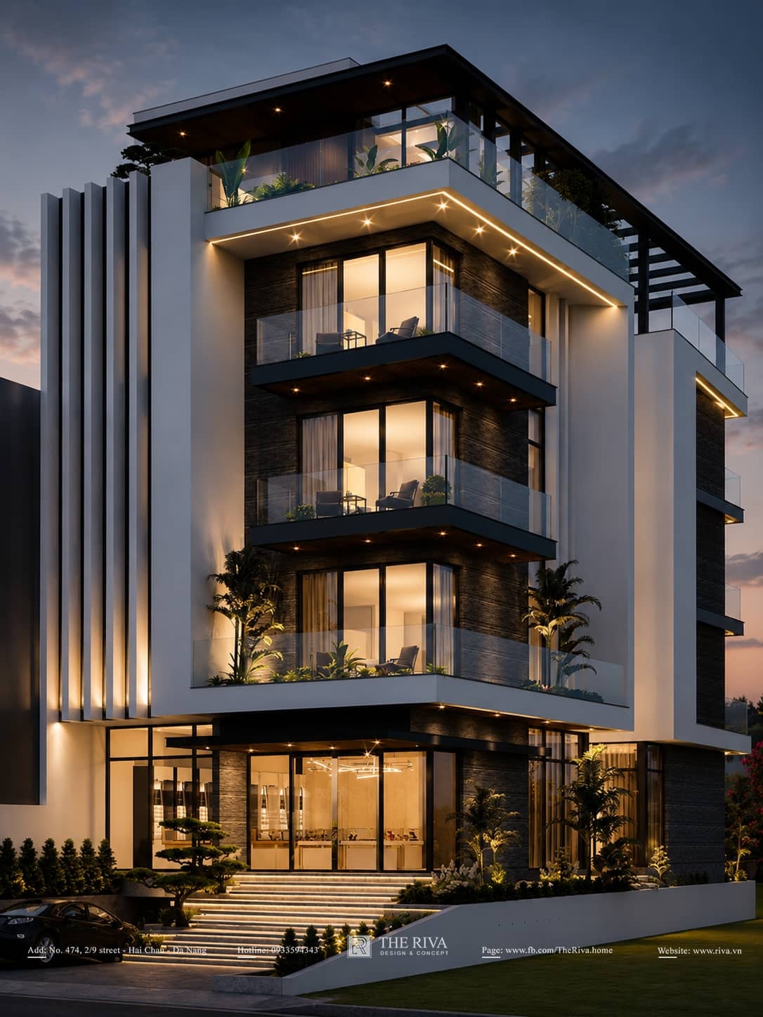 Design of a Mixed-Use Residential and Jewelry Retail Complex: Truong Chinh Jewelry
