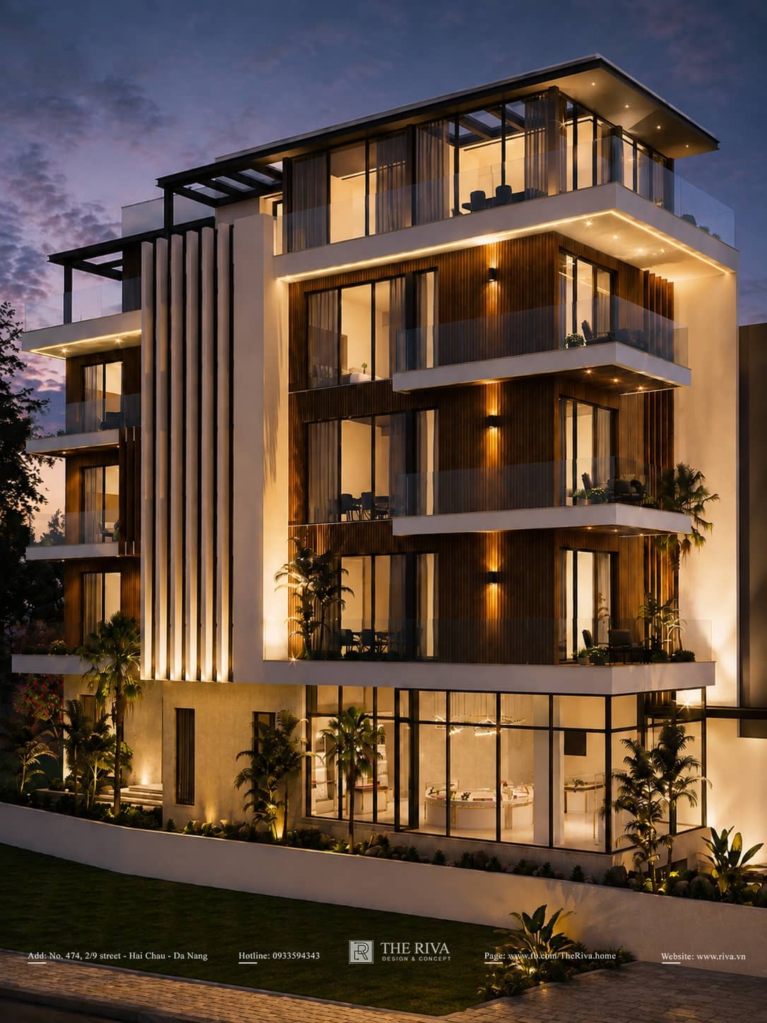 Design of a Mixed-Use Residential and Jewelry Retail Complex: Truong Chinh Jewelry