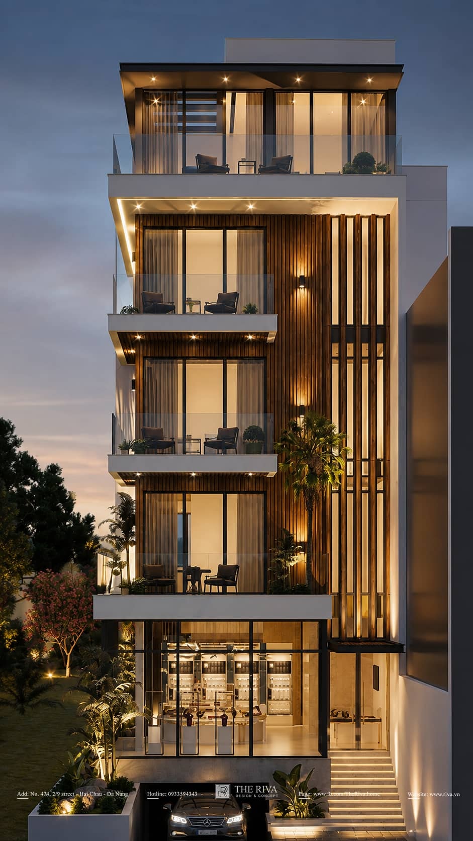 Design of a Mixed-Use Residential and Jewelry Retail Complex: Truong Chinh Jewelry