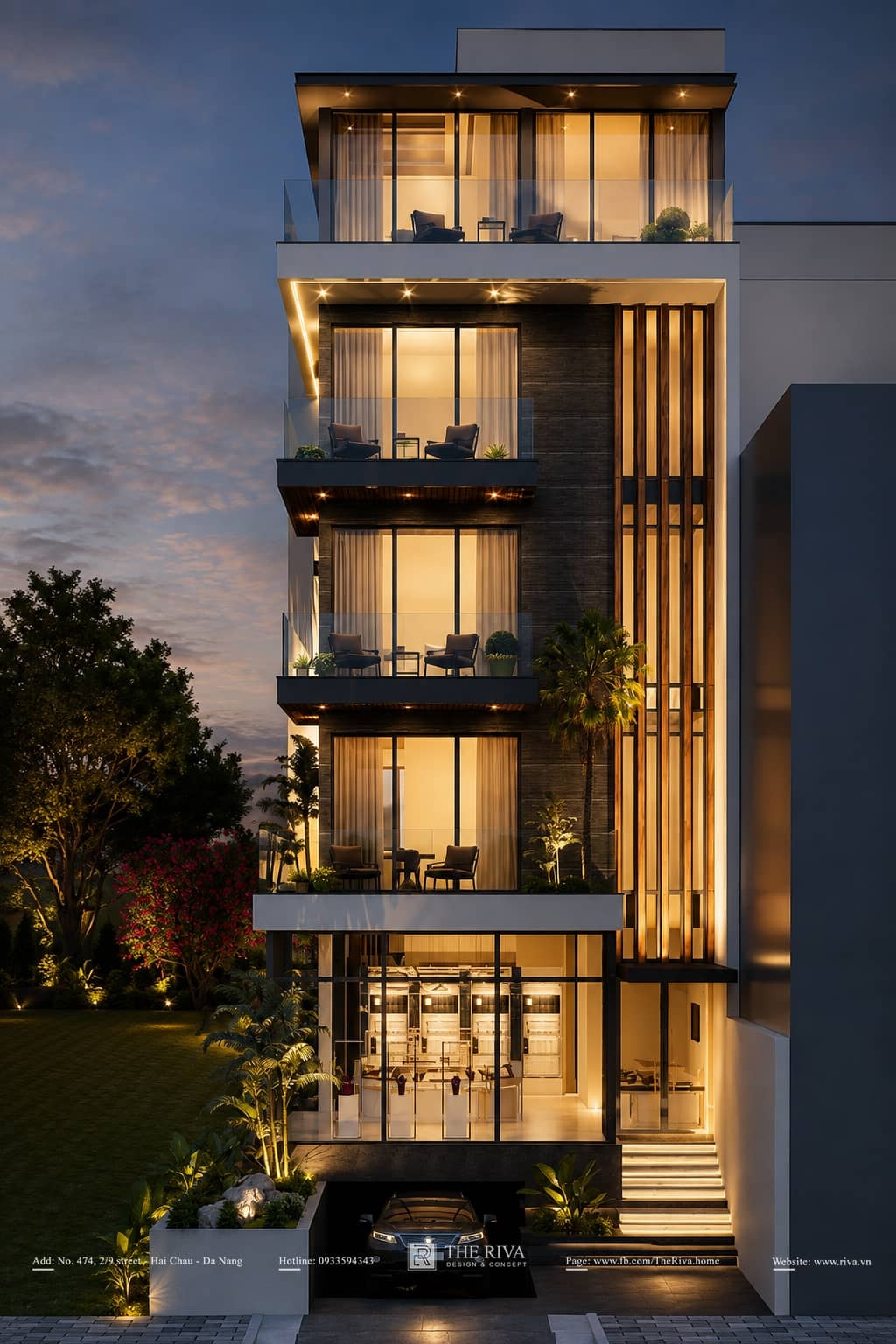 Design of a Mixed-Use Residential and Jewelry Retail Complex: Truong Chinh Jewelry