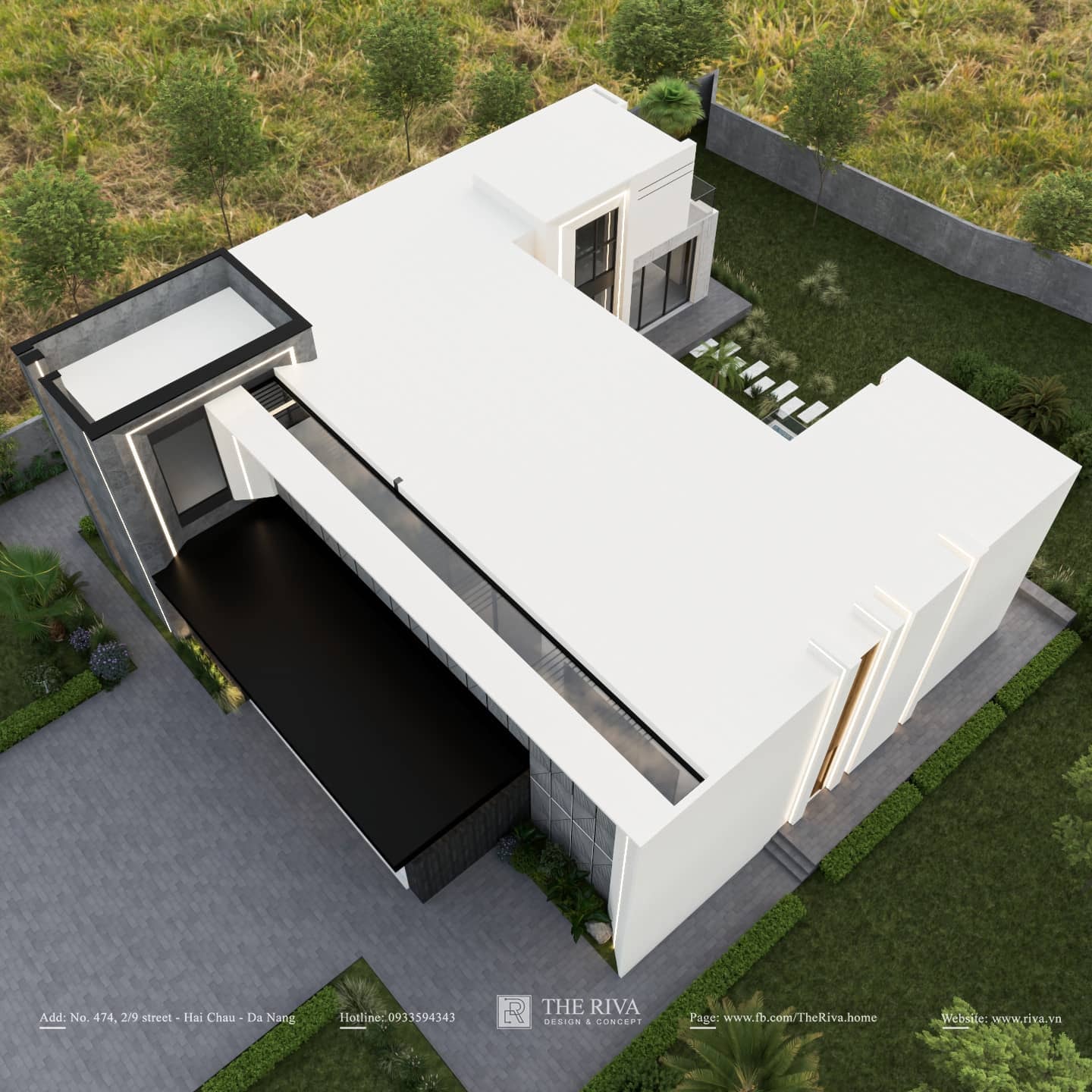 Thiết kế kiến trúc biệt thự nghỉ dưỡng hiện đại Helina Villa tại Đà Nẵng