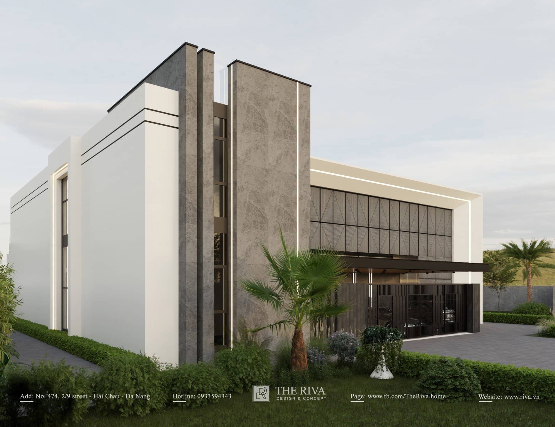 Thiết kế kiến trúc biệt thự nghỉ dưỡng hiện đại Helina Villa tại Đà Nẵng