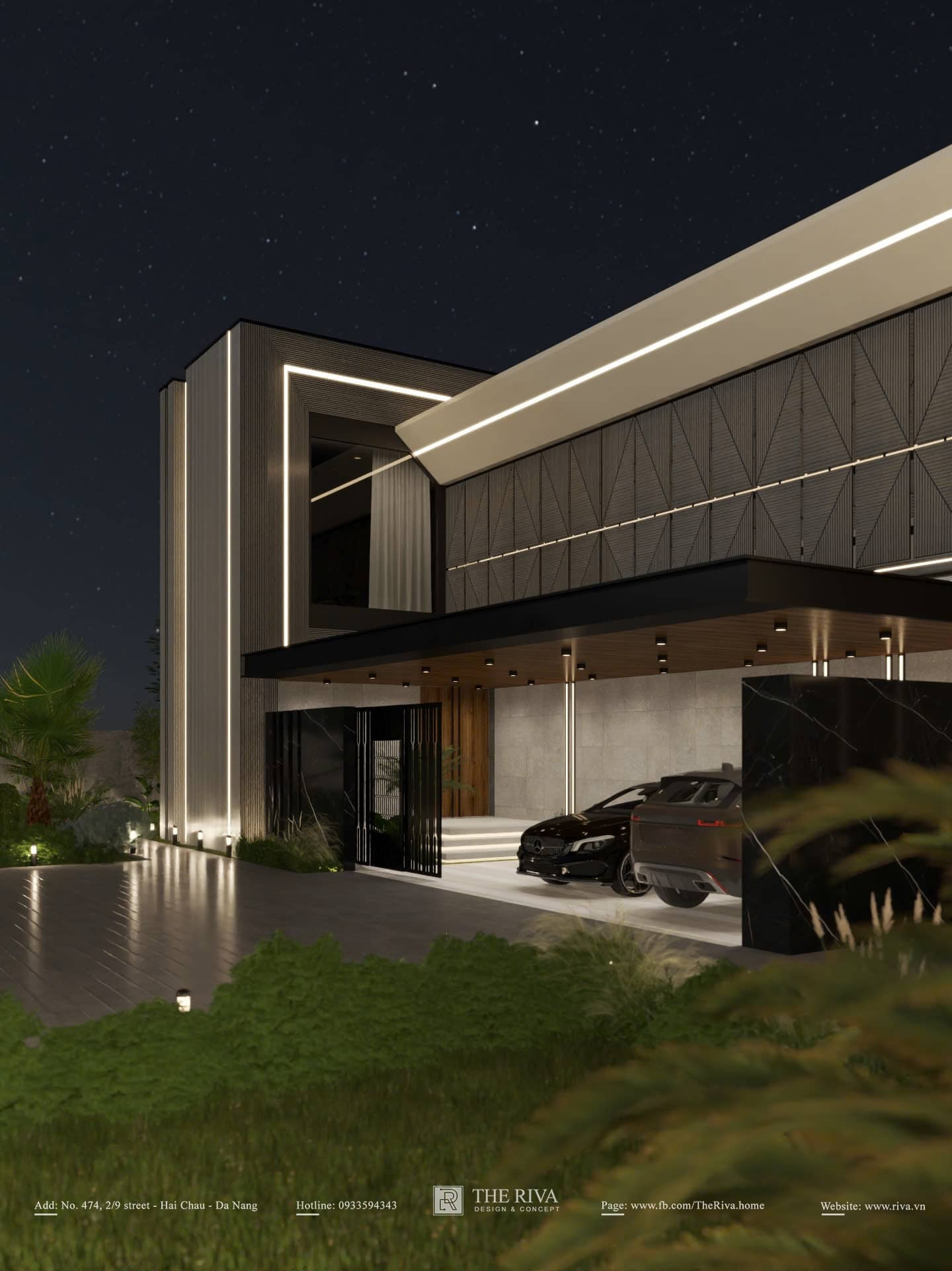Thiết kế kiến trúc biệt thự nghỉ dưỡng hiện đại Helina Villa tại Đà Nẵng