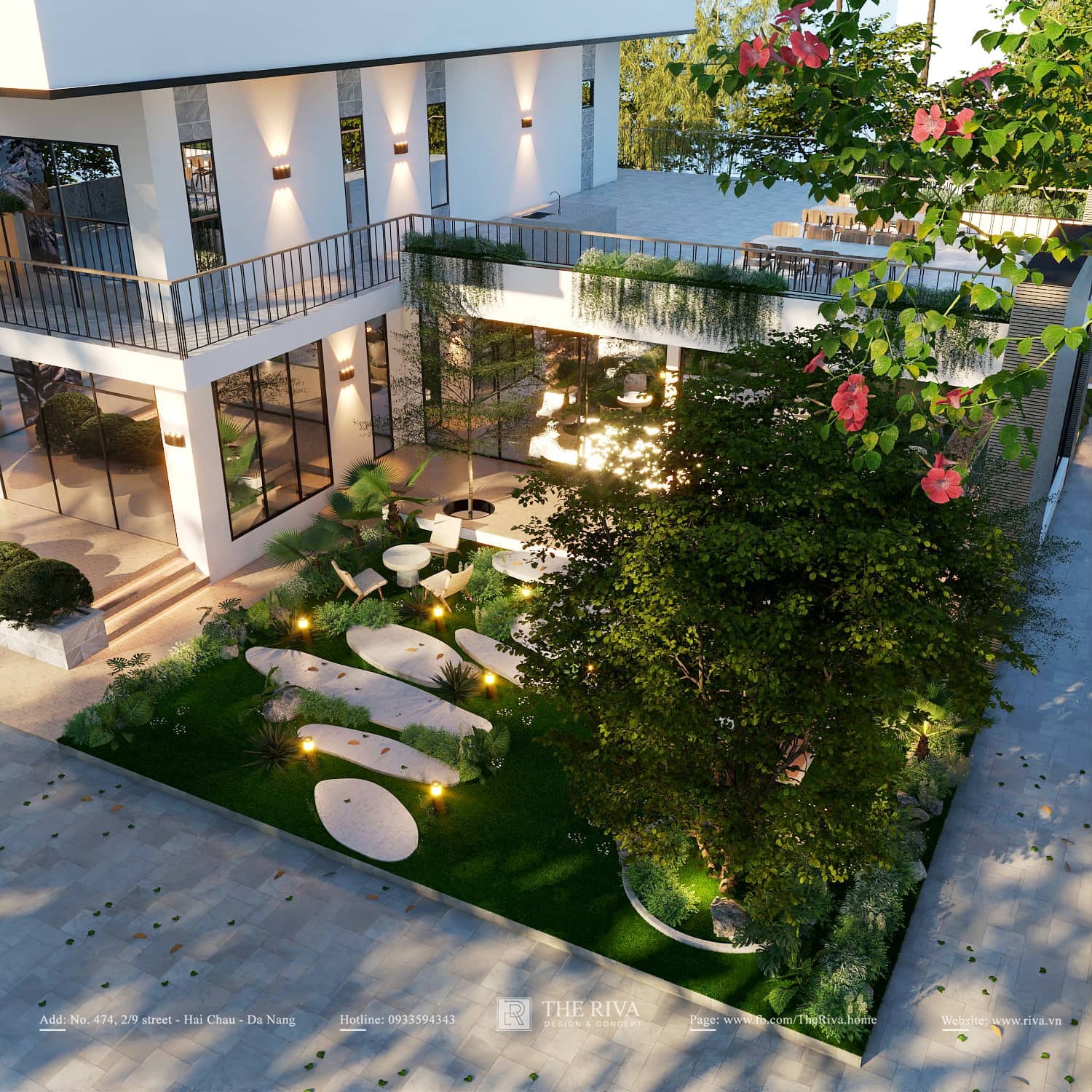 Thiết kế kiến trúc biệt thự Modern Luxury Gia Khiêm Villa
