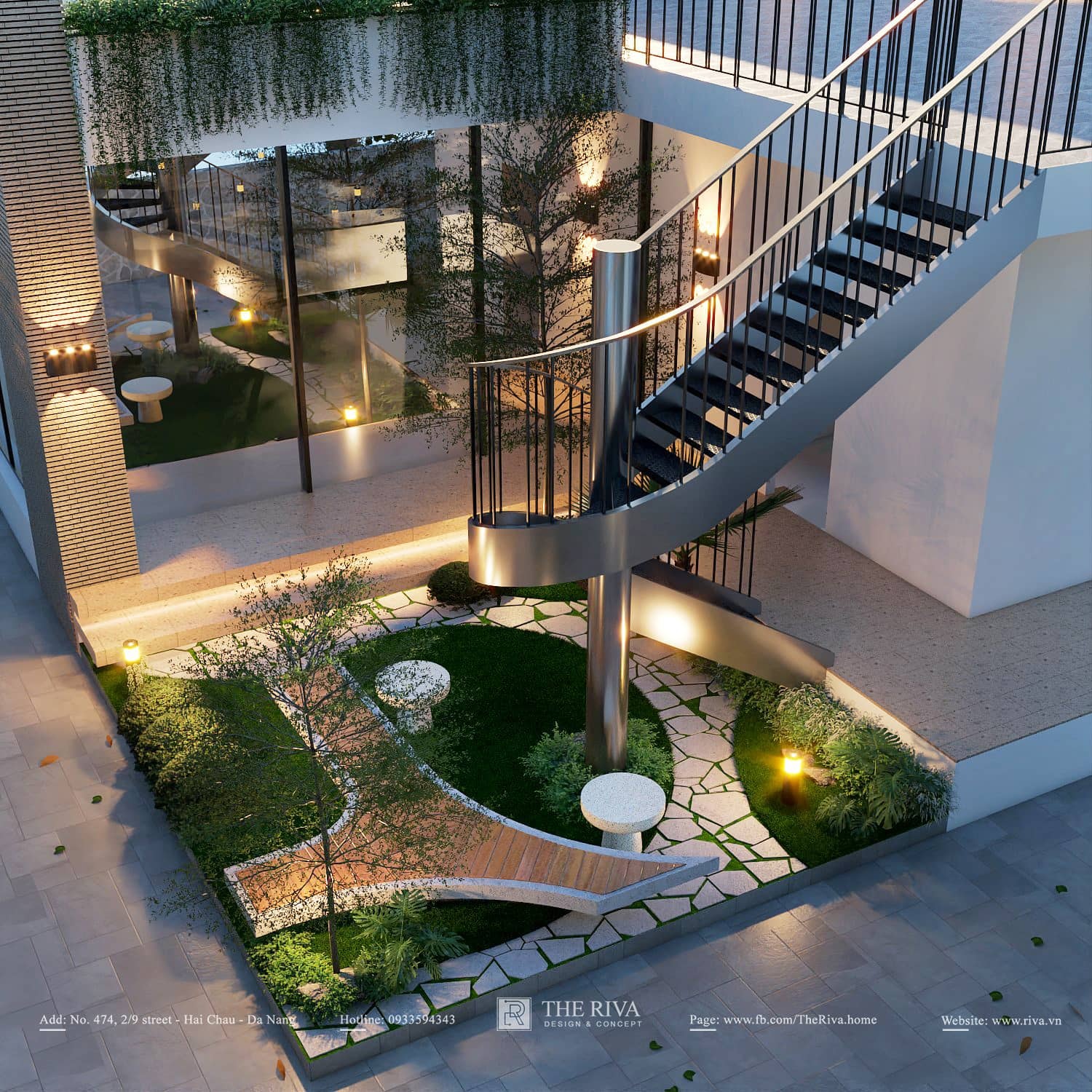 Thiết kế kiến trúc biệt thự Modern Luxury Gia Khiêm Villa