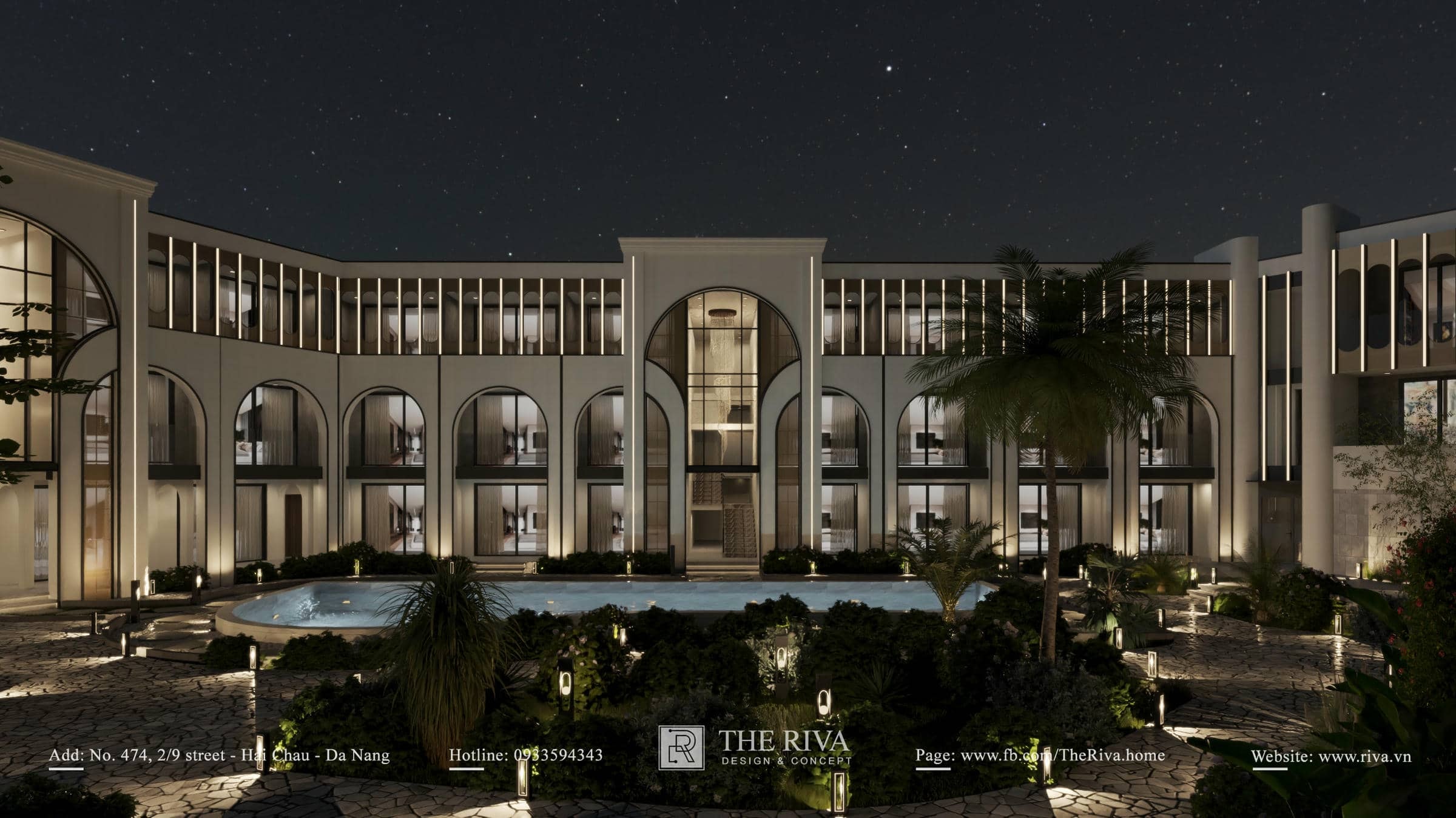 Thiết kế kiến trúc khách sạn nghỉ dưỡng Sunrise Mountain View Resort
