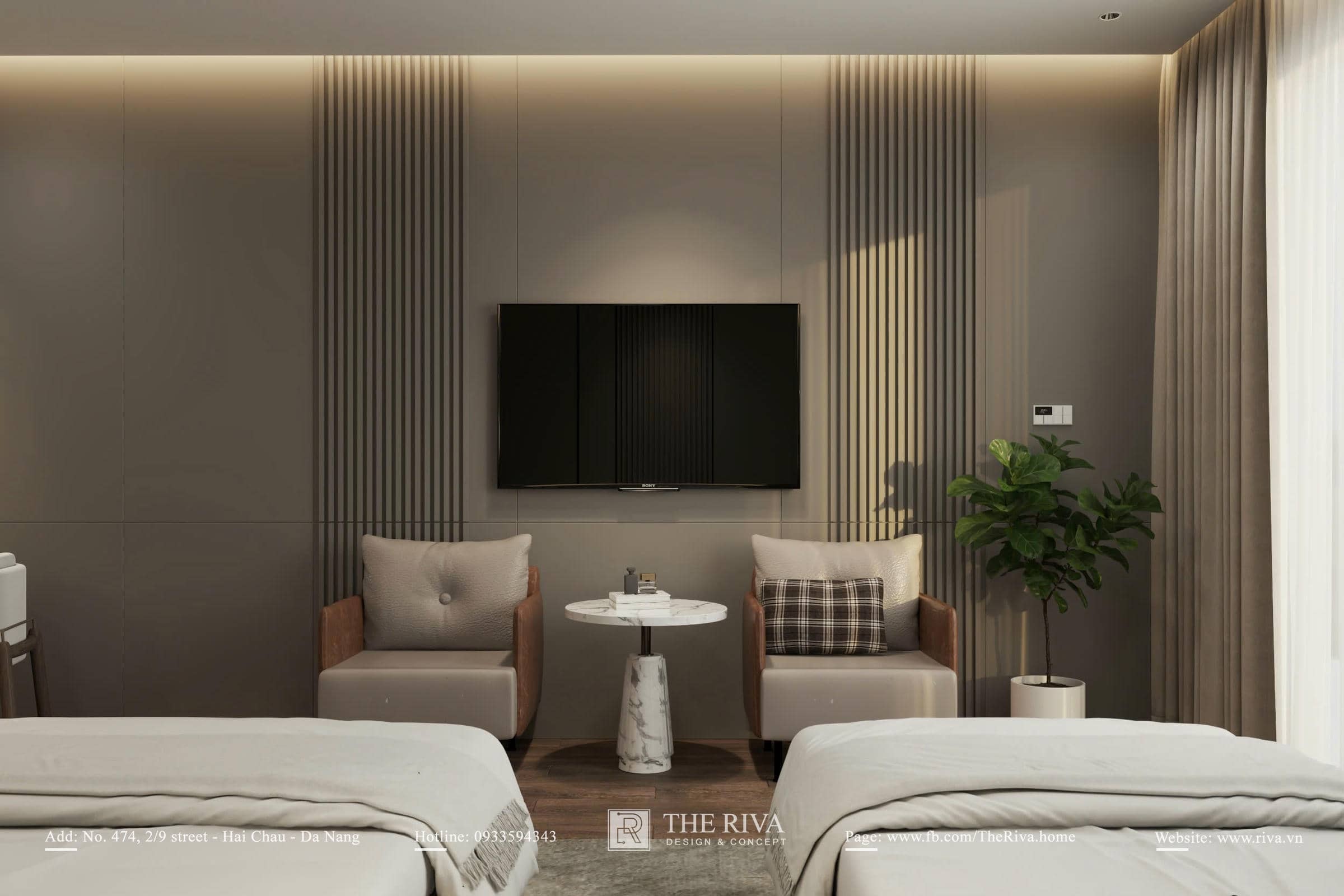 Thiết Kế Nội Thất Khách Sạn Sunrise Mountain View Resort