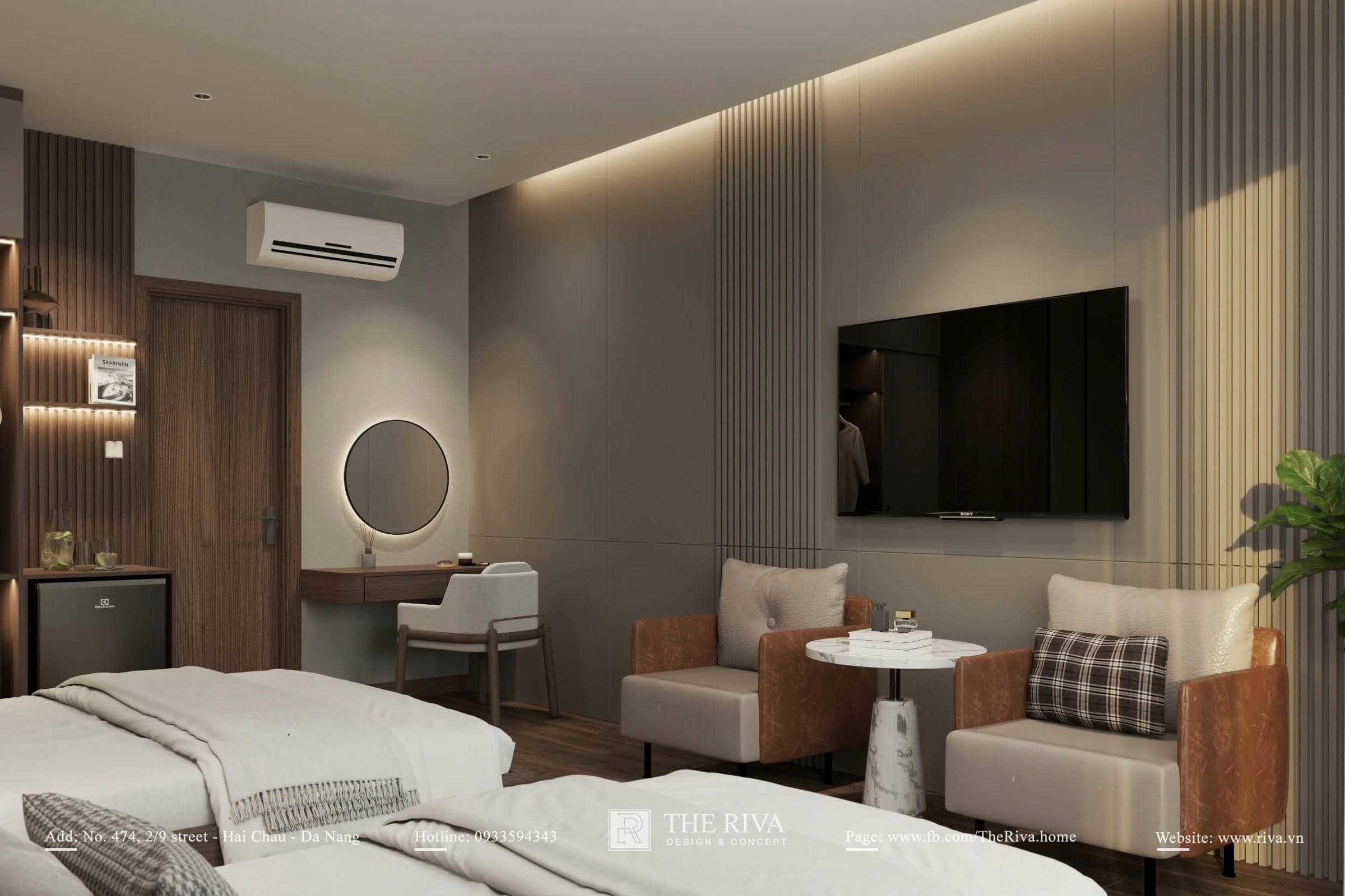 Thiết Kế Nội Thất Khách Sạn Sunrise Mountain View Resort