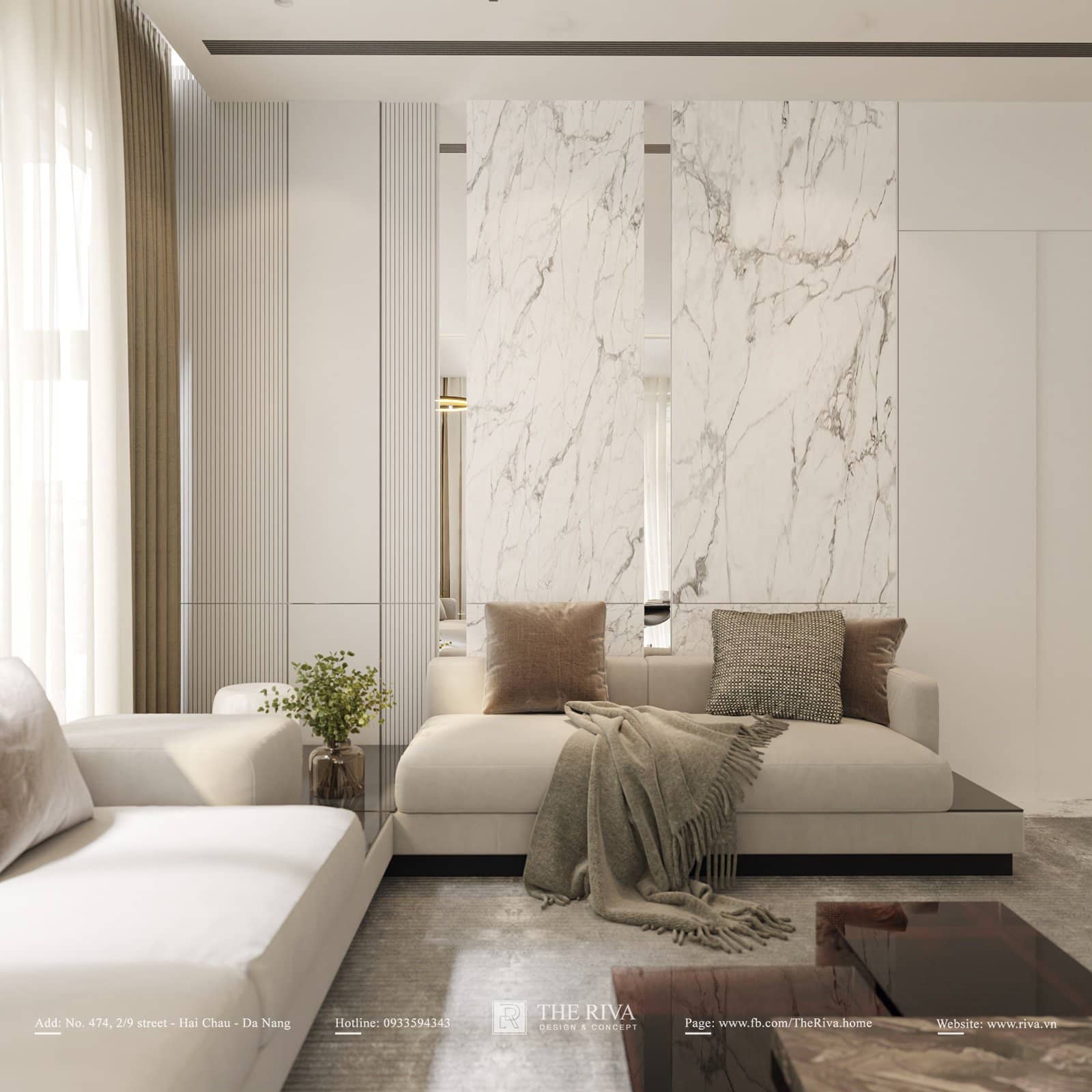 Thiết kế nội thất nhà phố Long An Villa