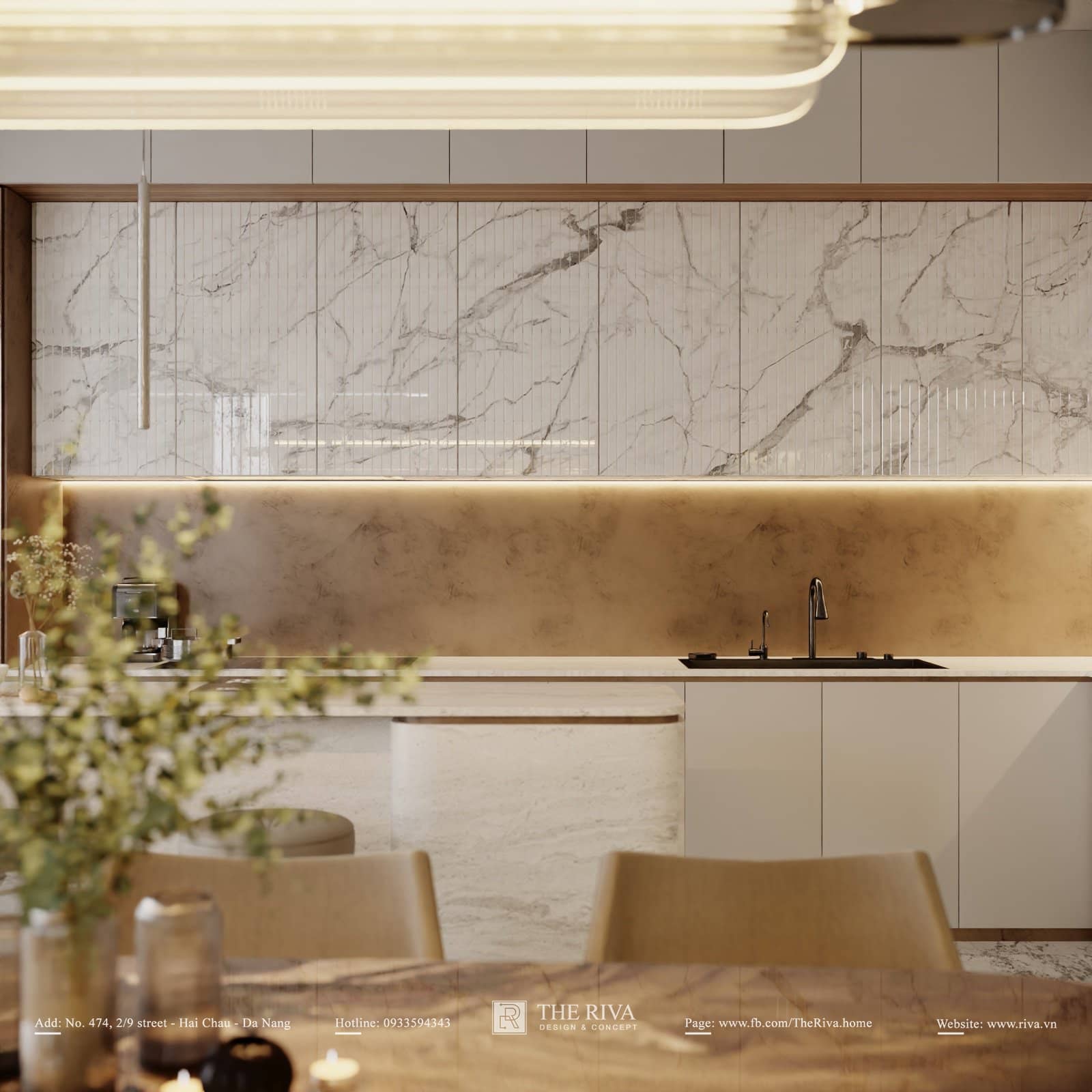 Thiết kế nội thất nhà phố Long An Villa