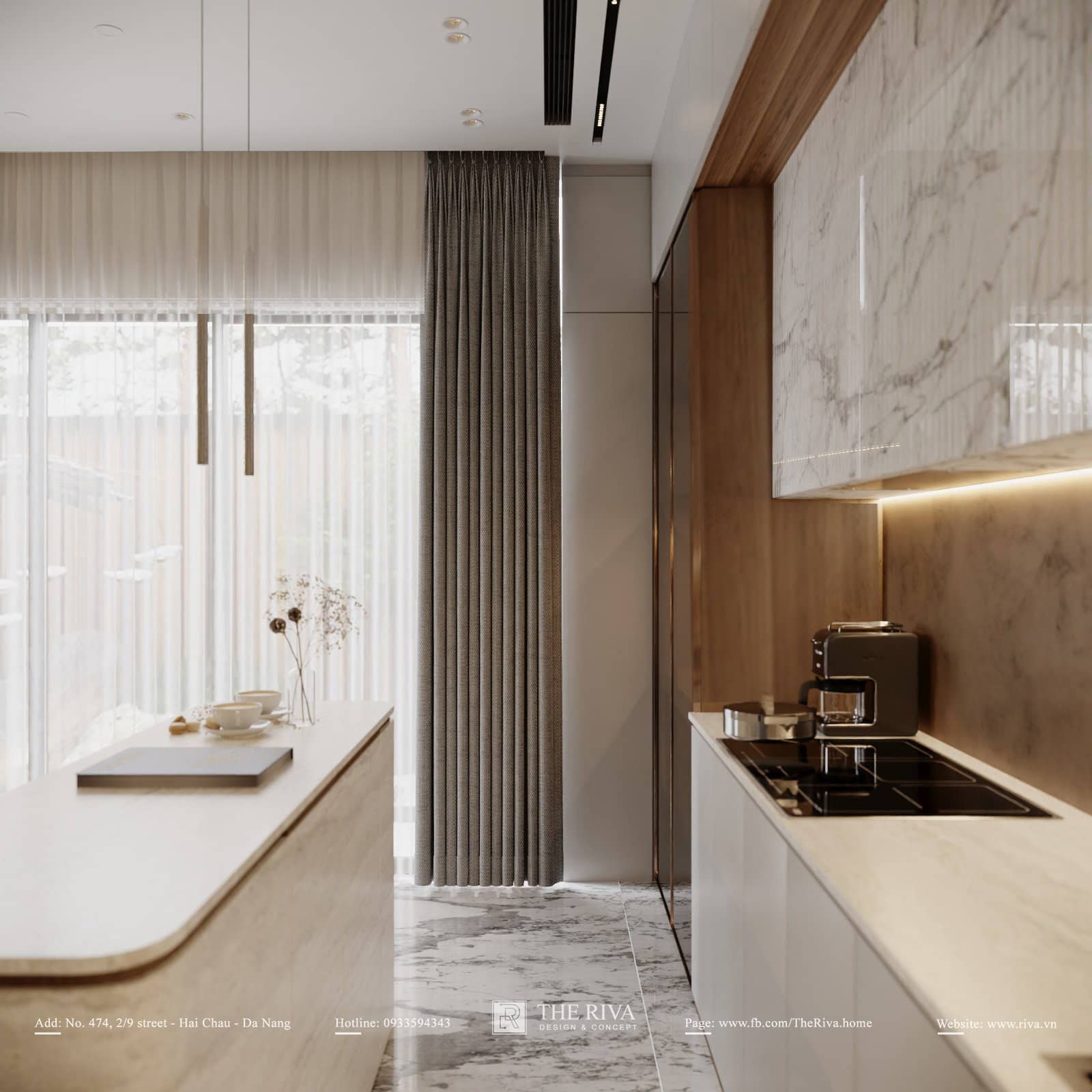 Thiết kế nội thất nhà phố Long An Villa