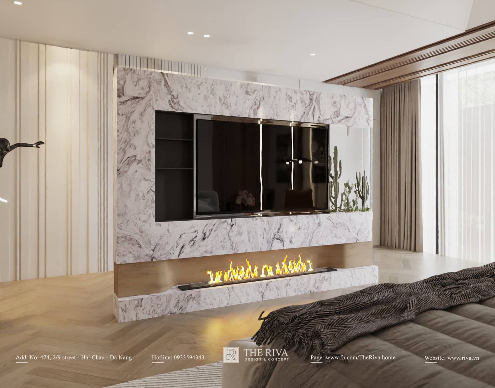 Thiết kế nội thất nhà phố Long An Villa