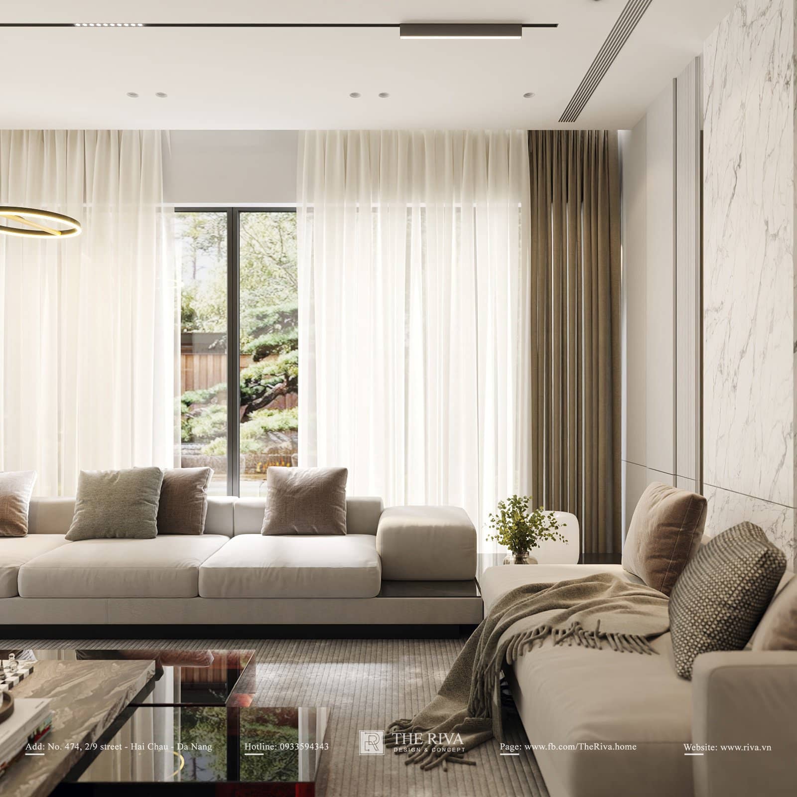 Thiết kế nội thất nhà phố Long An Villa