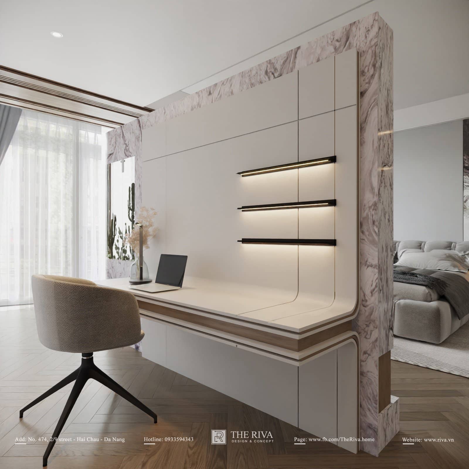 Thiết kế nội thất nhà phố Long An Villa