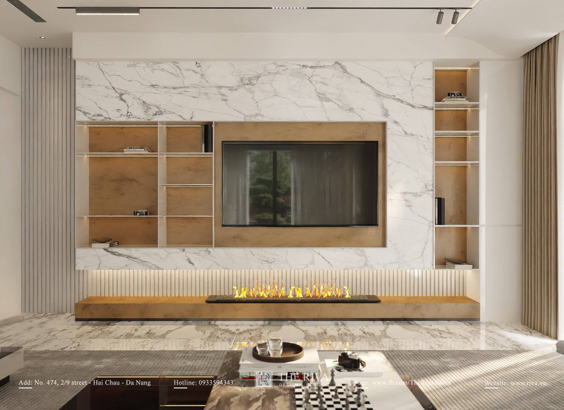 Thiết kế nội thất nhà phố Long An Villa