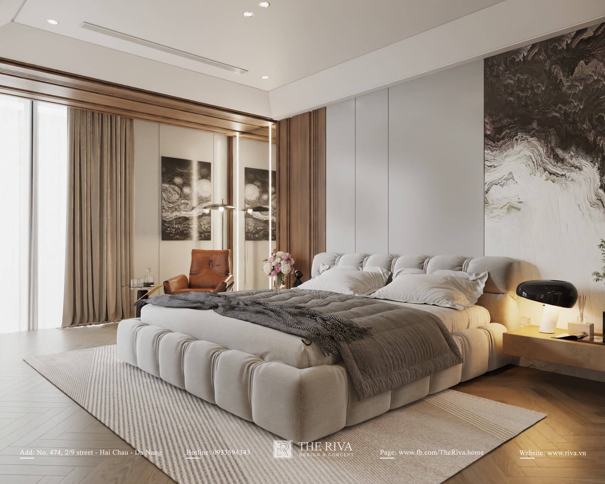 Thiết kế nội thất nhà phố Long An Villa