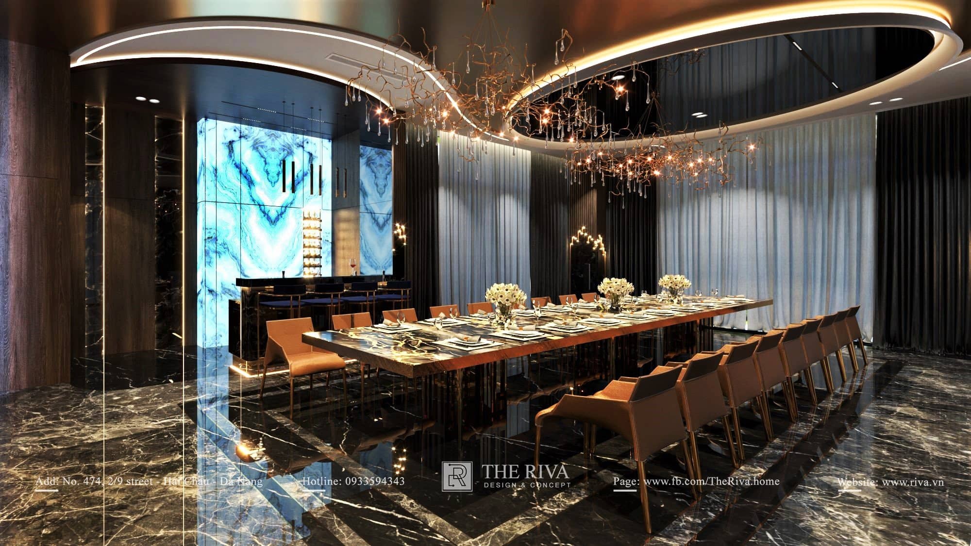 Thiết kế nội thất hiện đại Gia Khiêm Villa