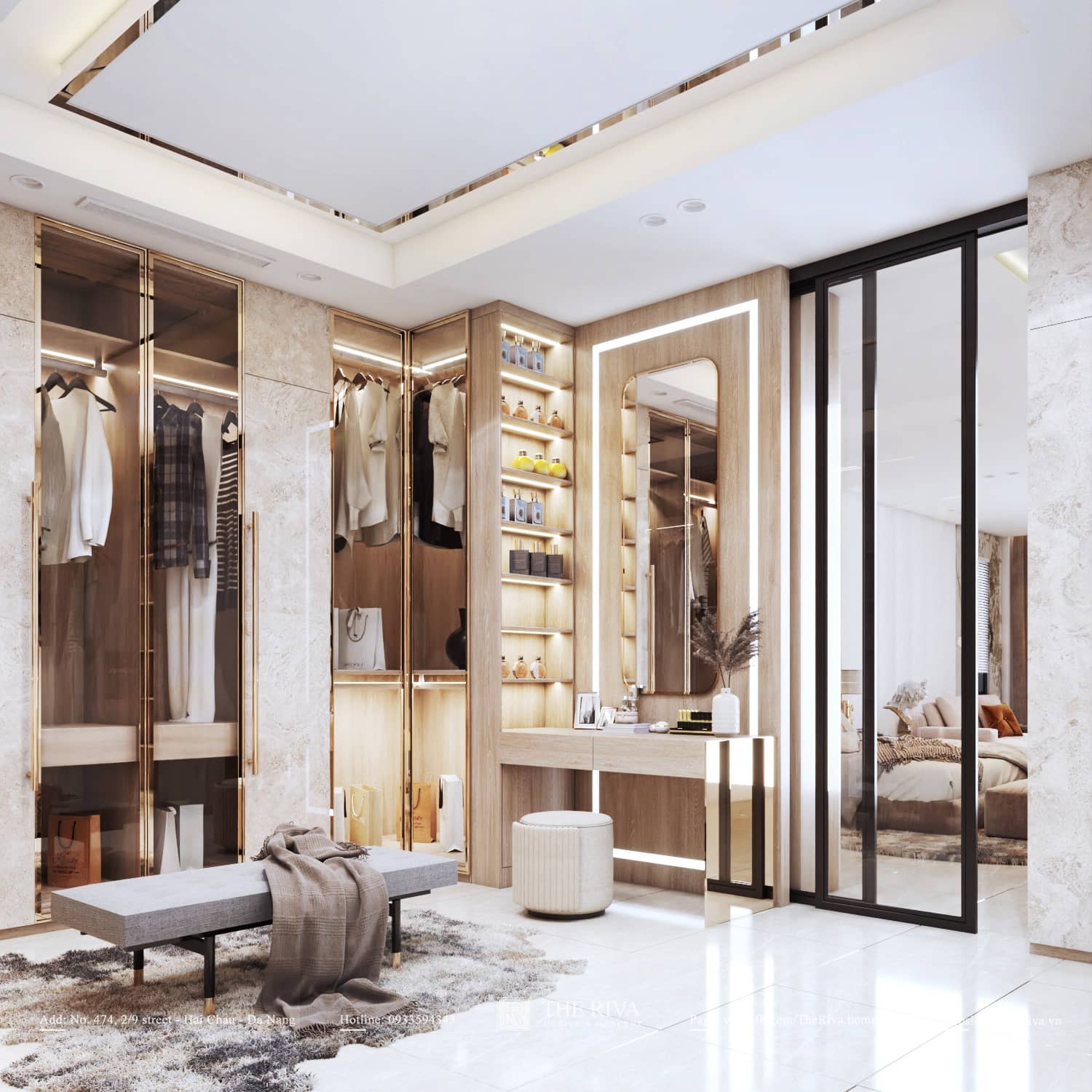 Thiết kế nội thất hiện đại Gia Khiêm Villa