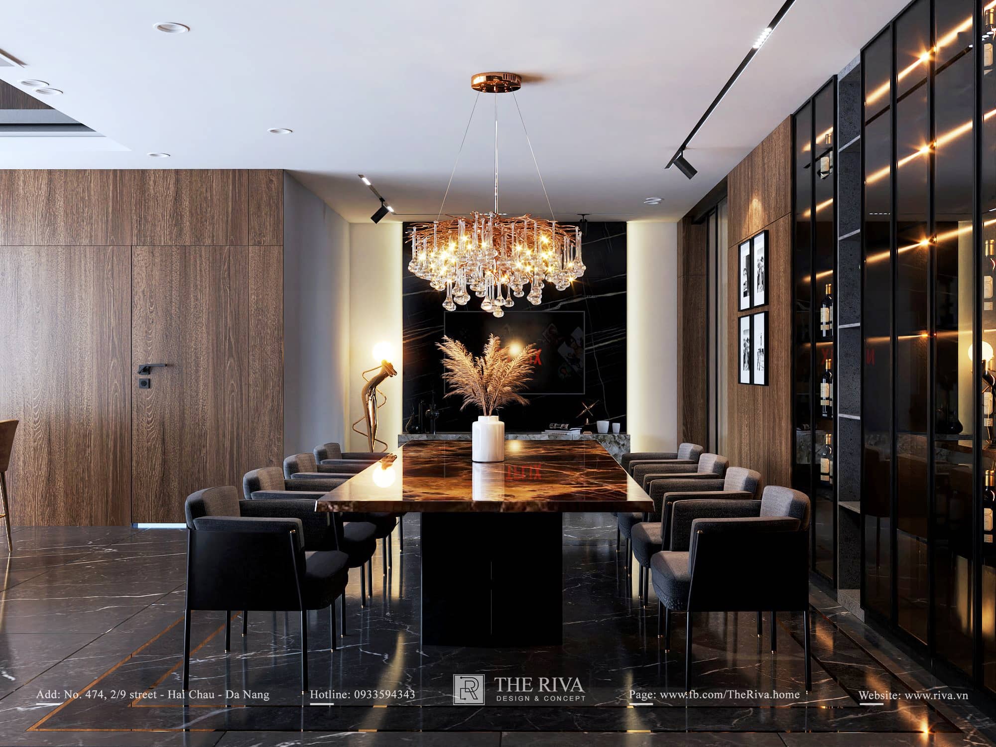 Thiết kế nội thất hiện đại Gia Khiêm Villa