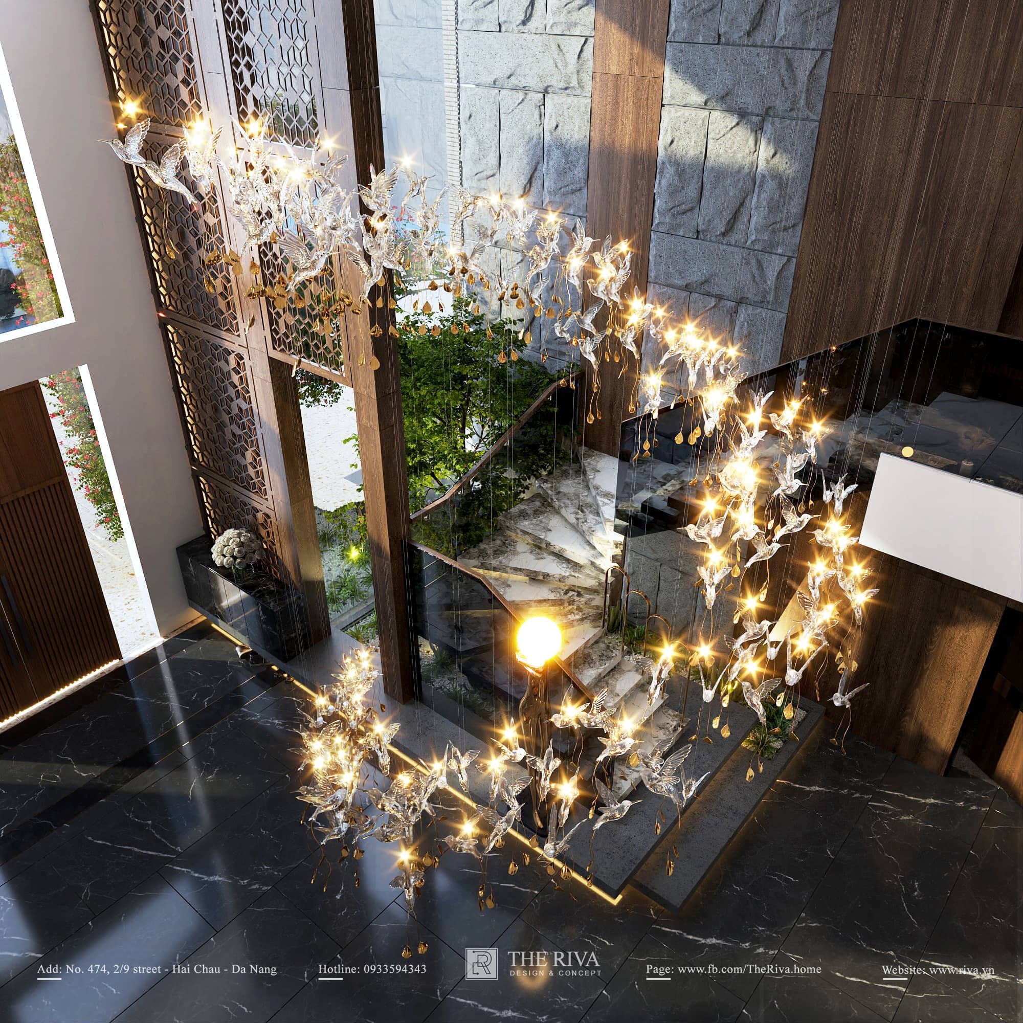 Thiết kế nội thất hiện đại Gia Khiêm Villa