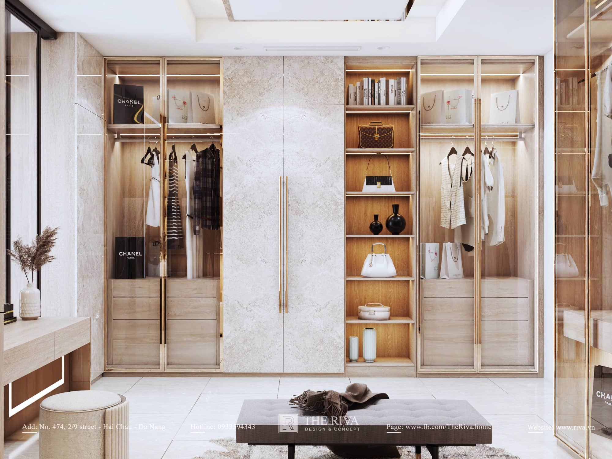 Thiết kế nội thất hiện đại Gia Khiêm Villa