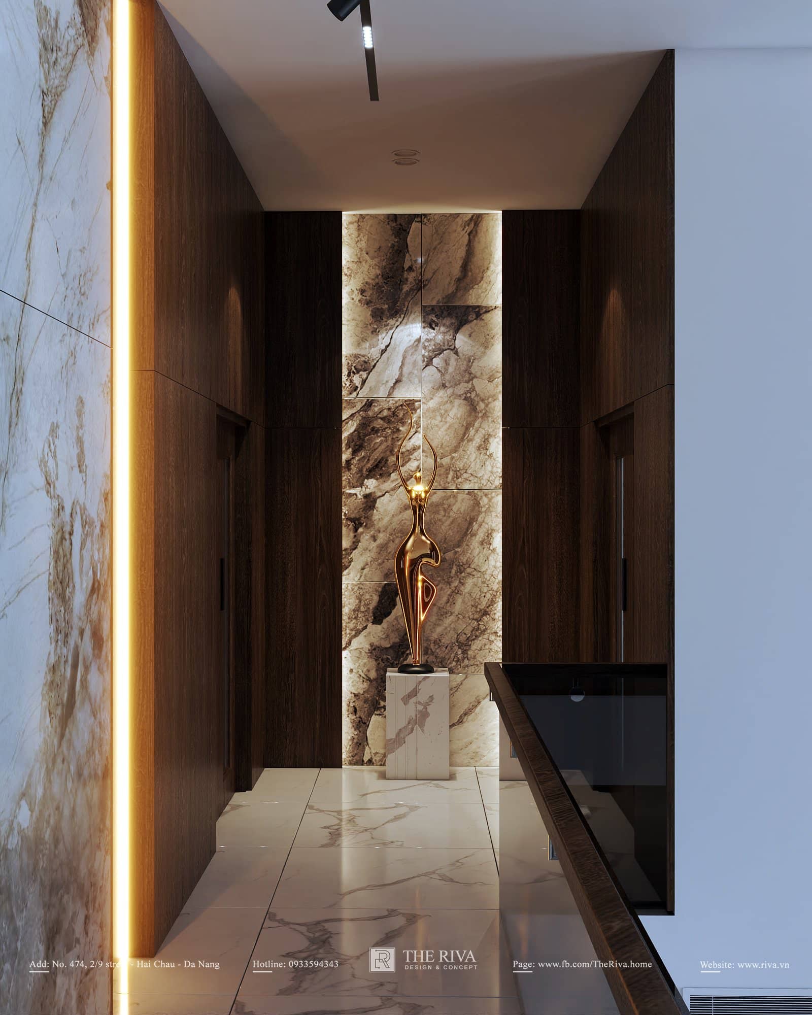 Thiết kế nội thất hiện đại Gia Khiêm Villa