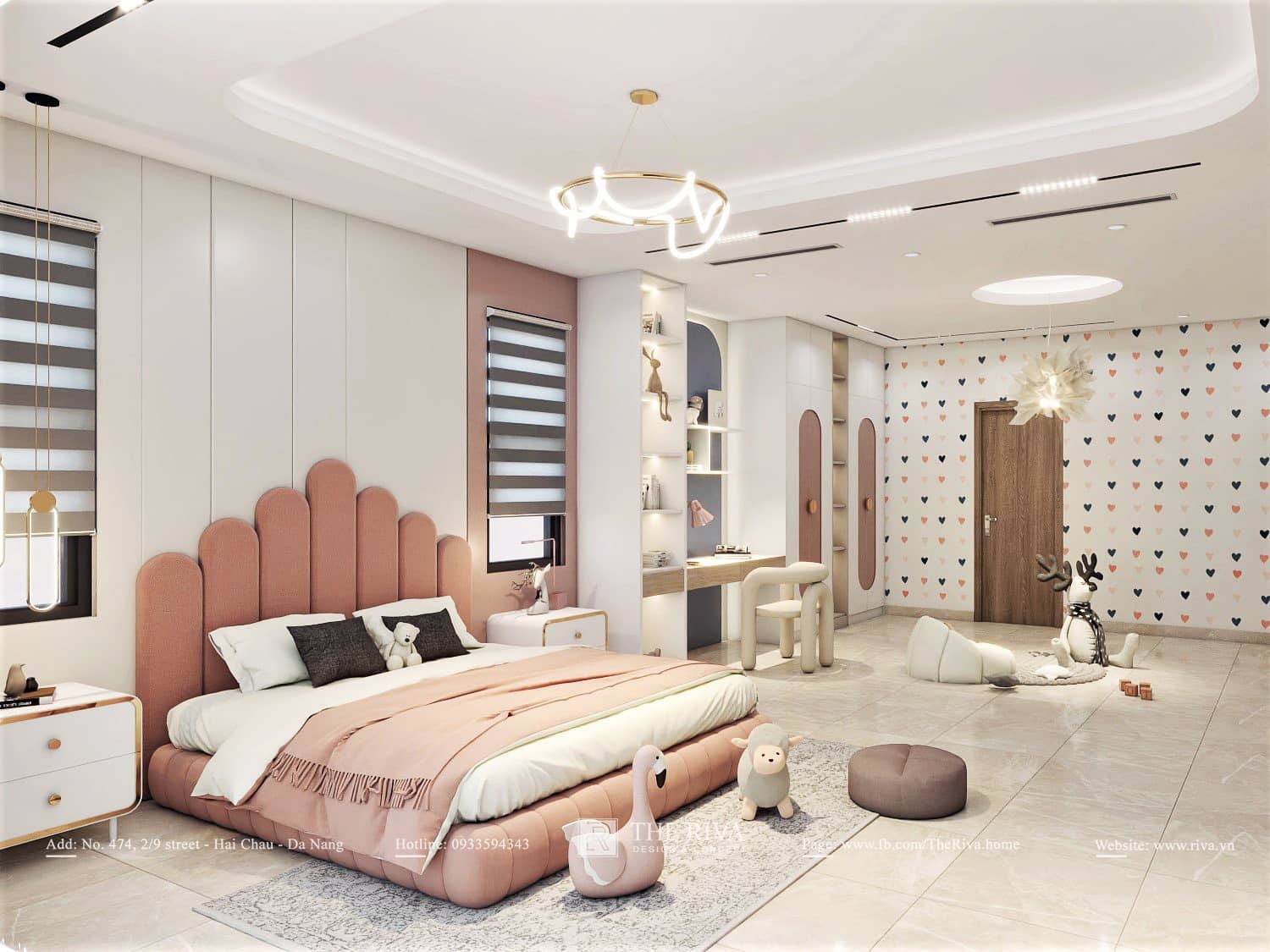 Thiết kế nội thất hiện đại Gia Khiêm Villa